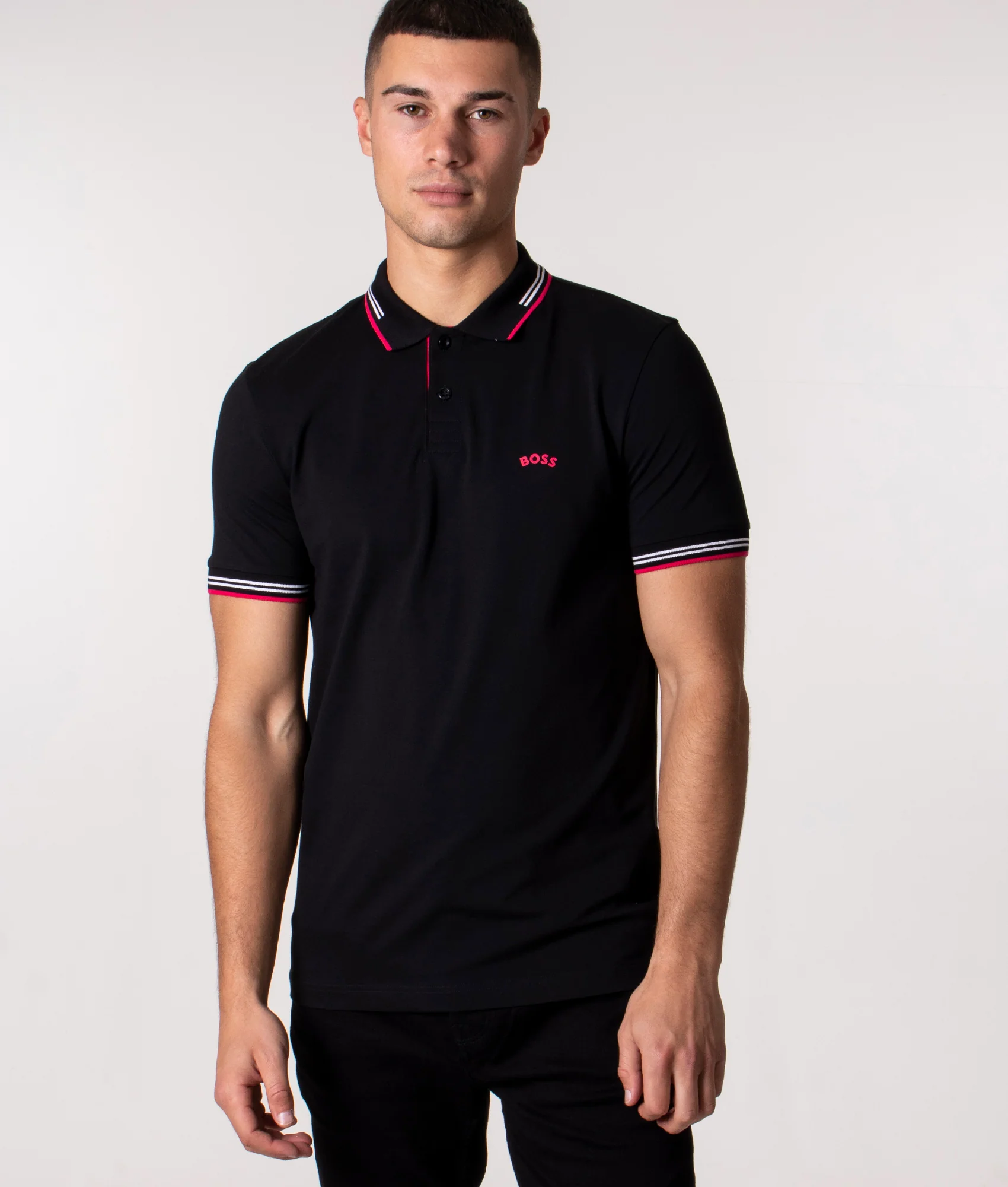 Slim Fit Paul Curved Logo Polo Shirt - Image 2