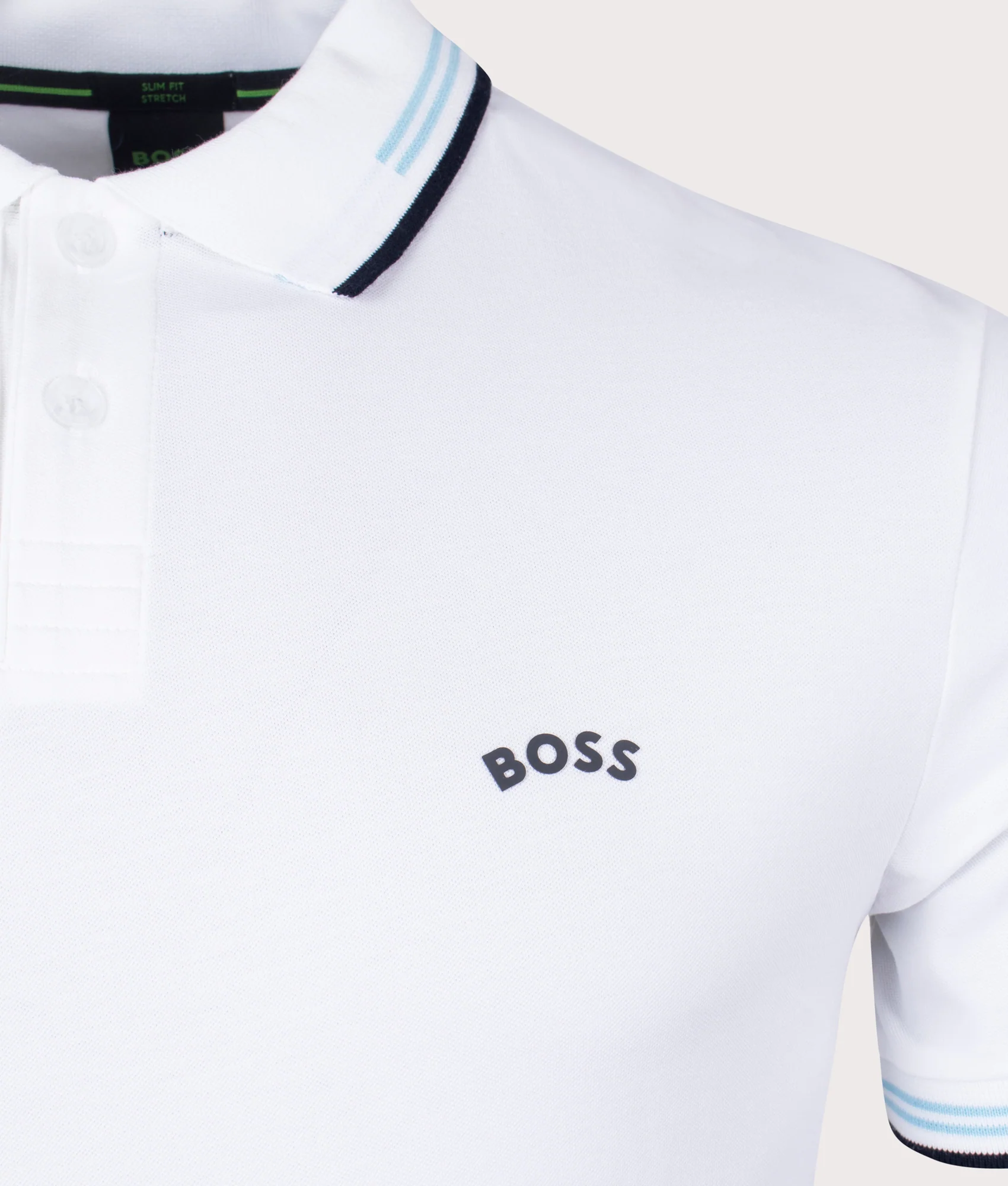 Slim Fit Paul Curved Logo Polo Shirt - Image 3