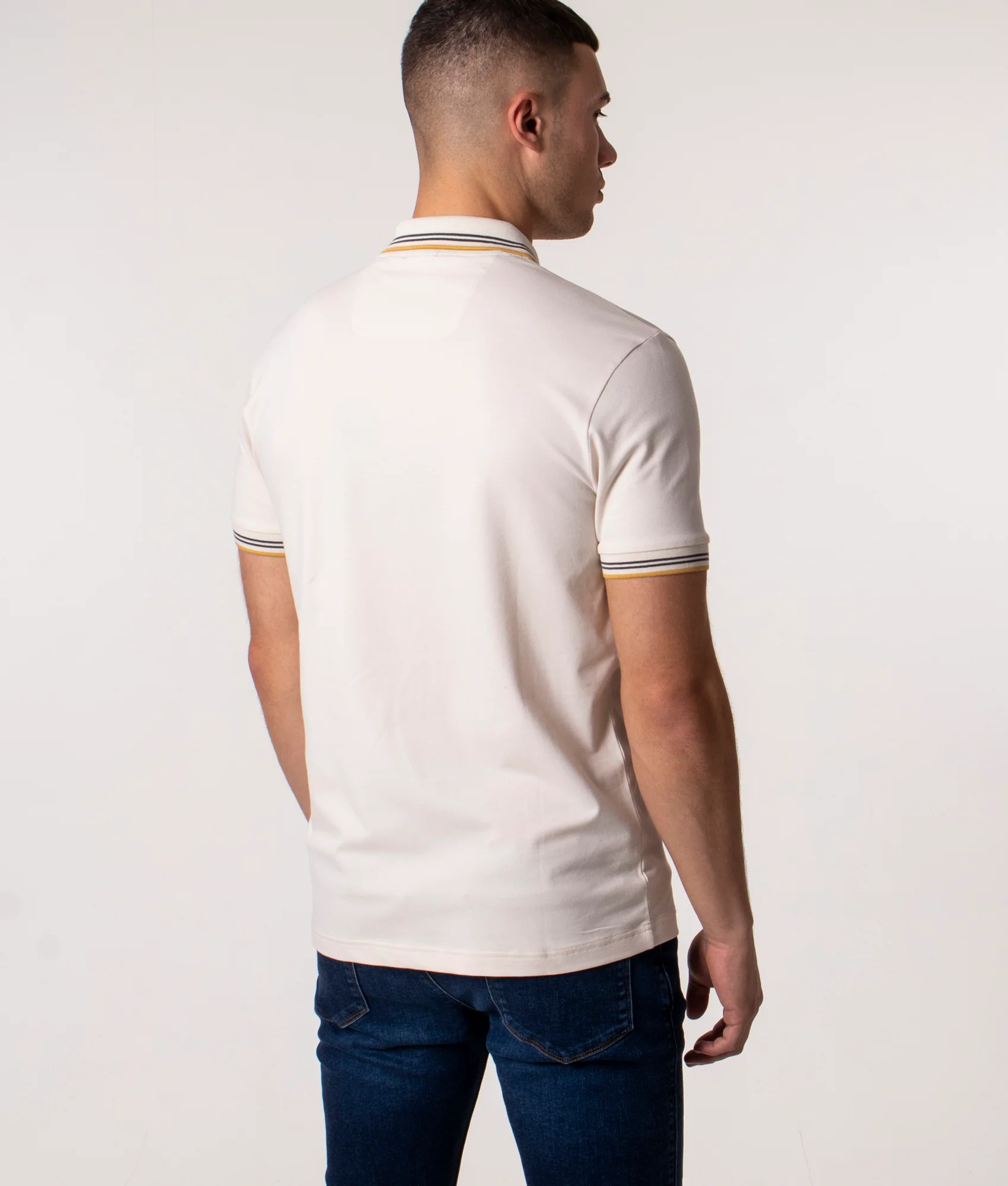 Slim Fit Paul Curved Logo Polo Shirt - Image 4