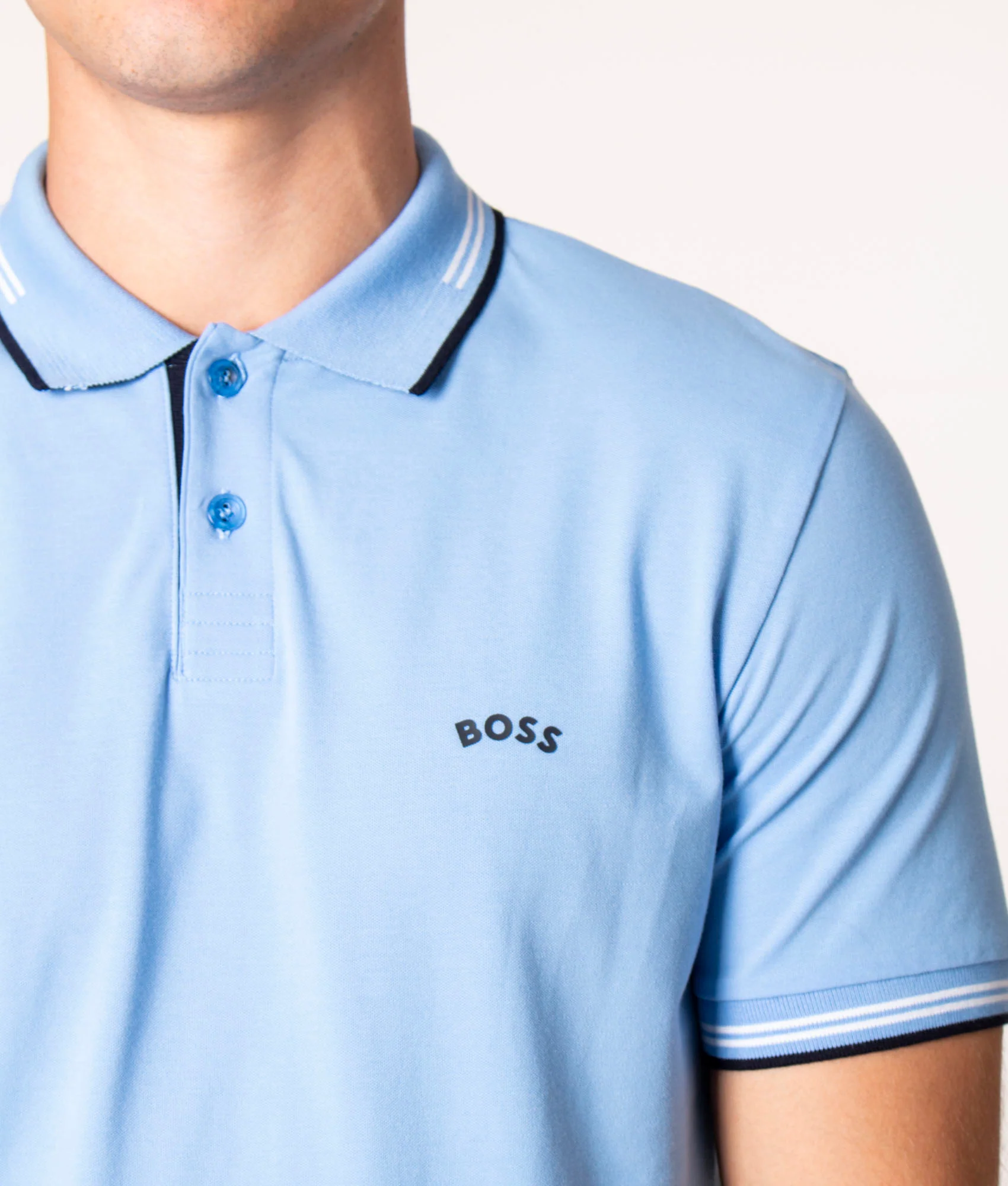 Slim Fit Paul Curved Logo Polo Shirt - Image 3