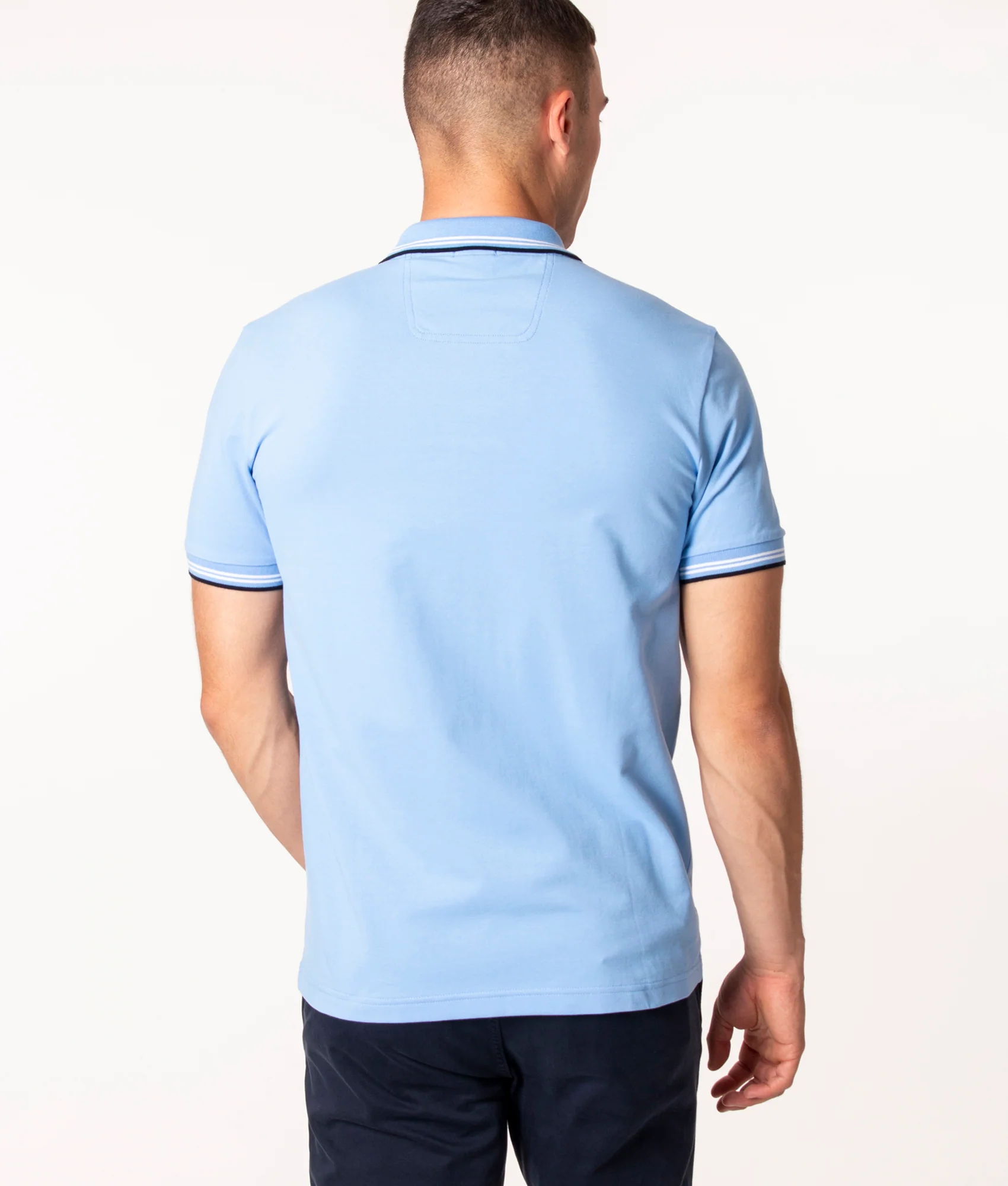 Slim Fit Paul Curved Logo Polo Shirt - Image 5