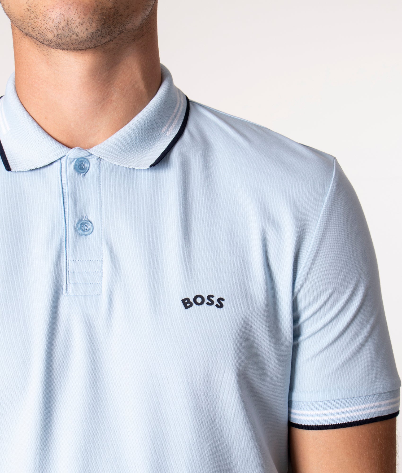 Slim Fit Paul Curved Logo Polo Shirt - Image 3