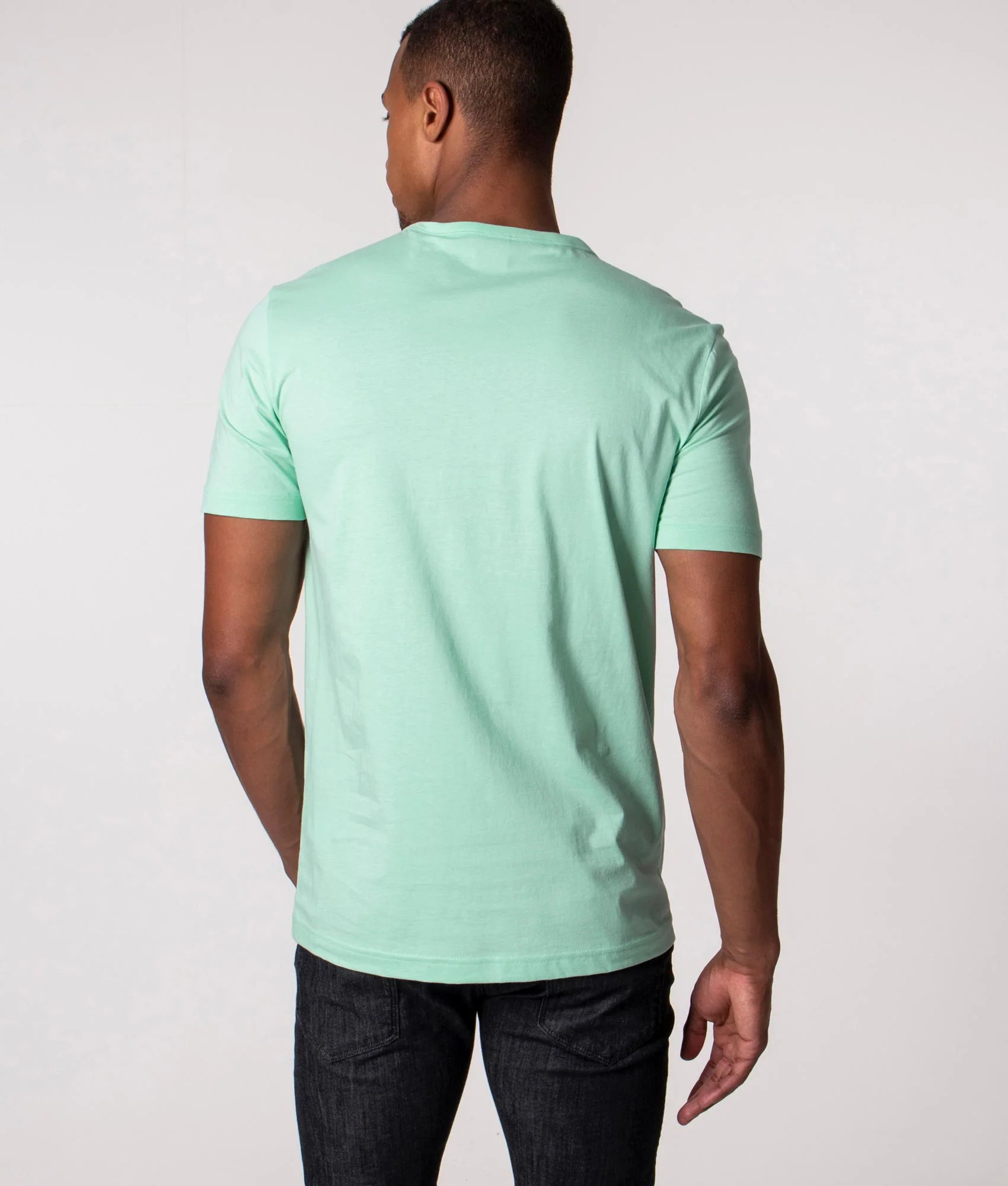 Regular Fit Curved Logo T-Shirt - Image 3