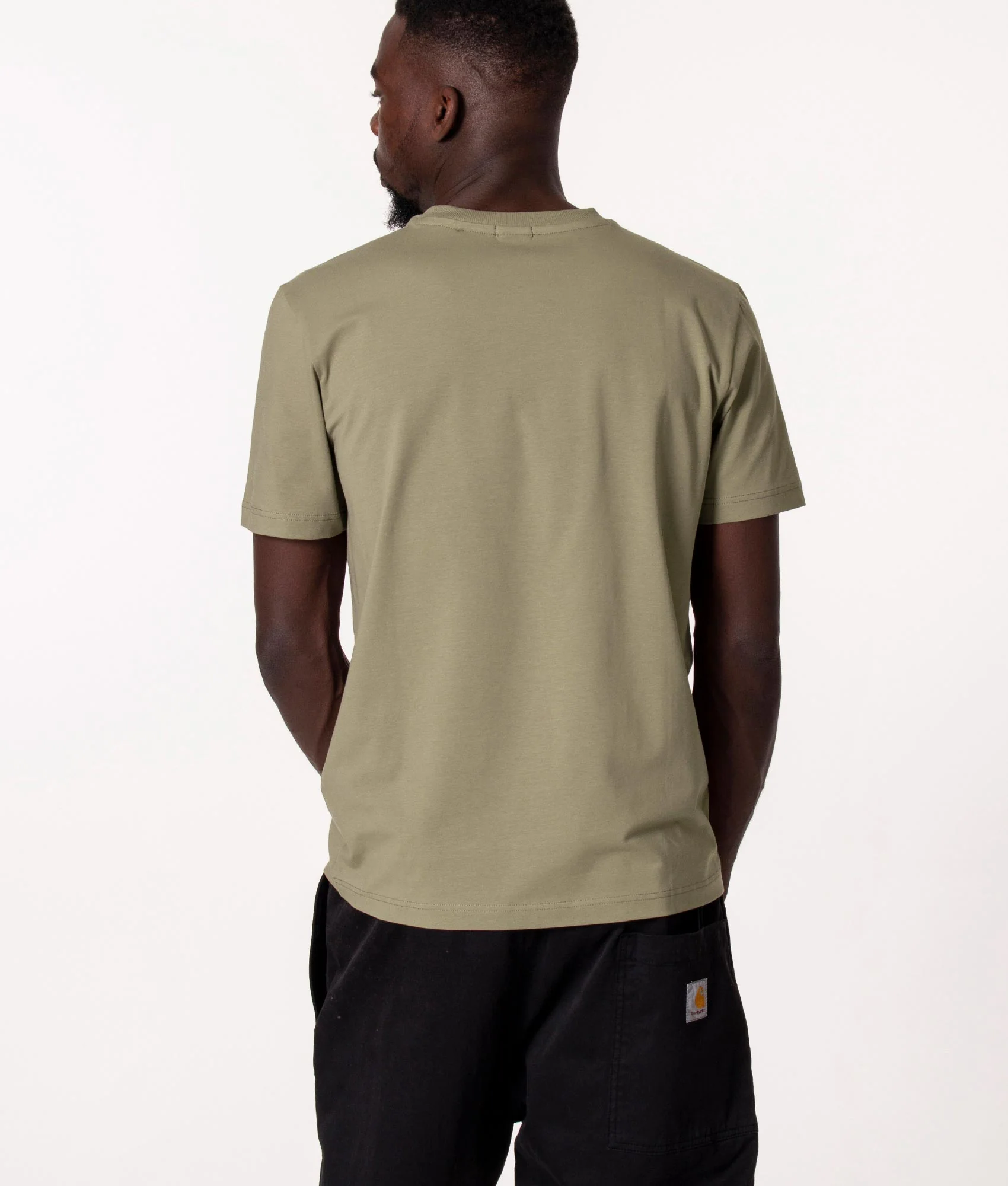 Regular Fit Contrast Logo T-Shirt - Image 4