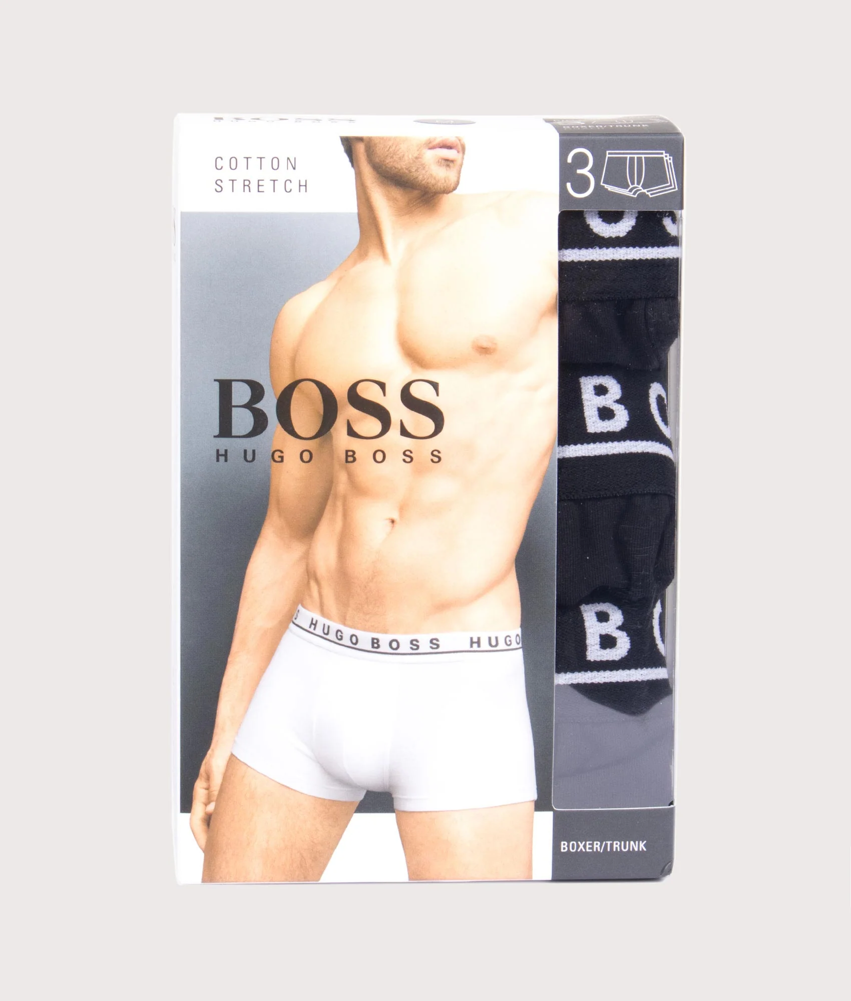 Three Pack of Cotton Stretch Trunks - Image 2