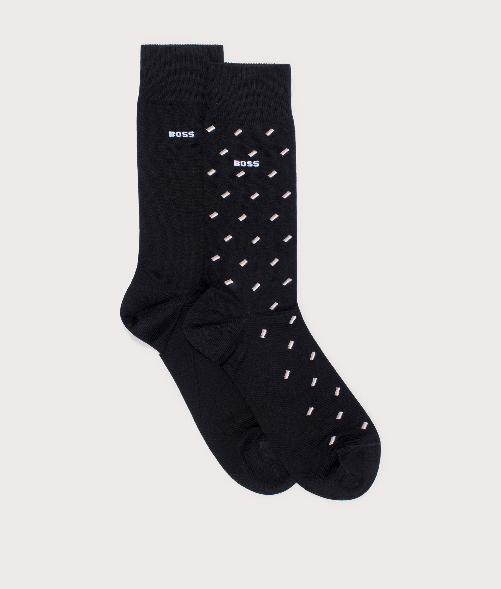Two Pack Mini Pattern MC Socks