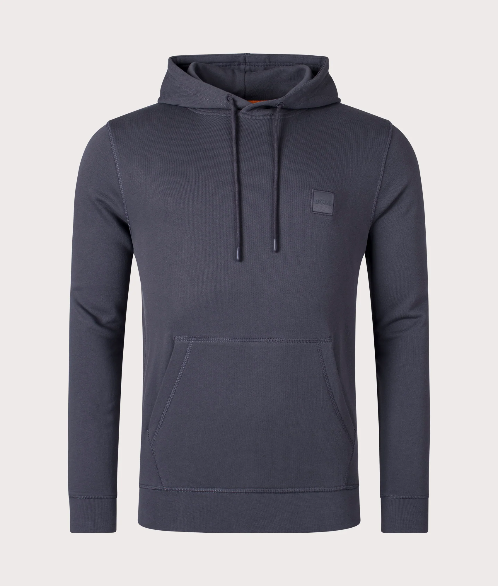 Regular Fit Wetalk Logo Patch Hoodie