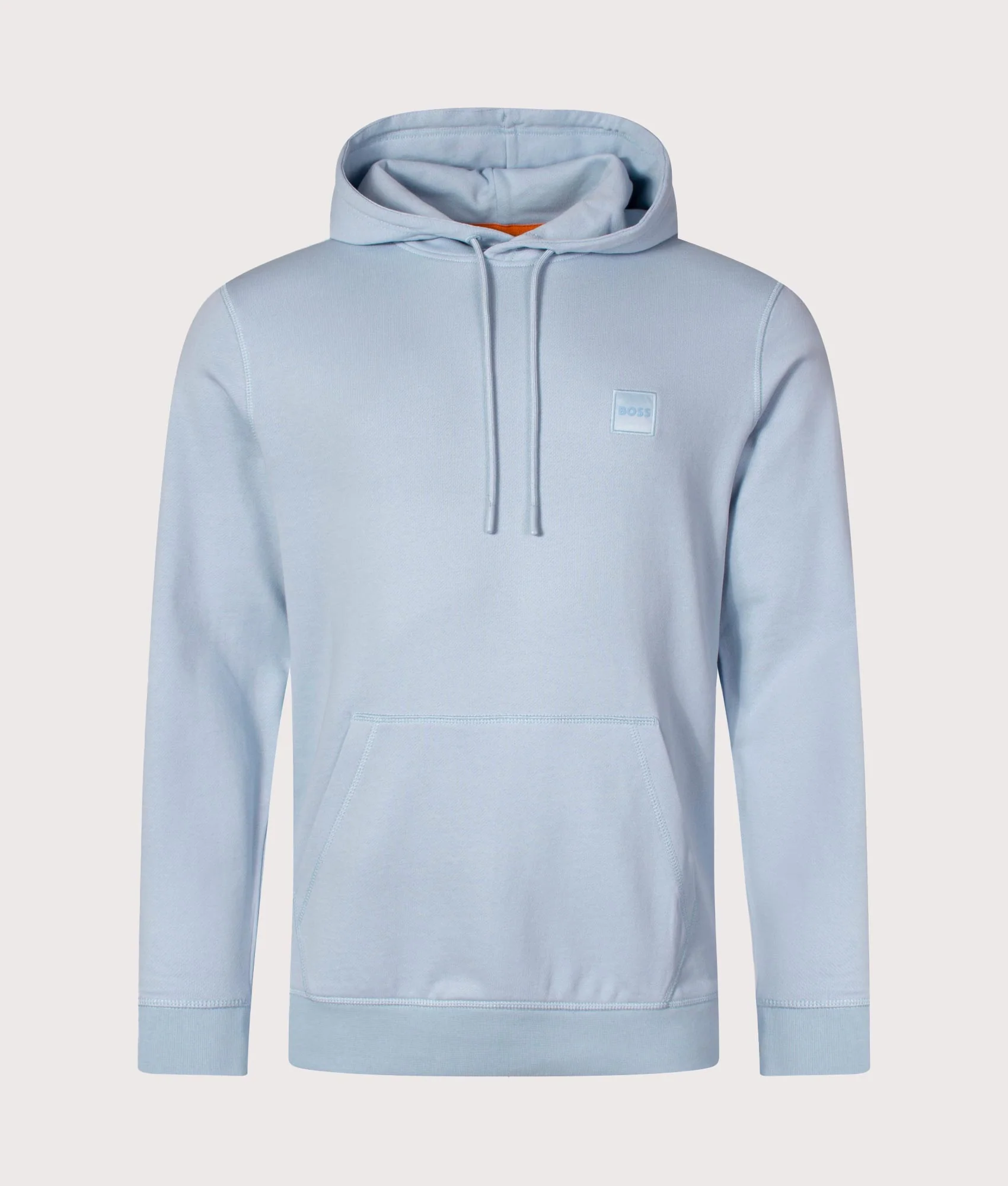 Regular Fit Wetalk Logo Patch Hoodie