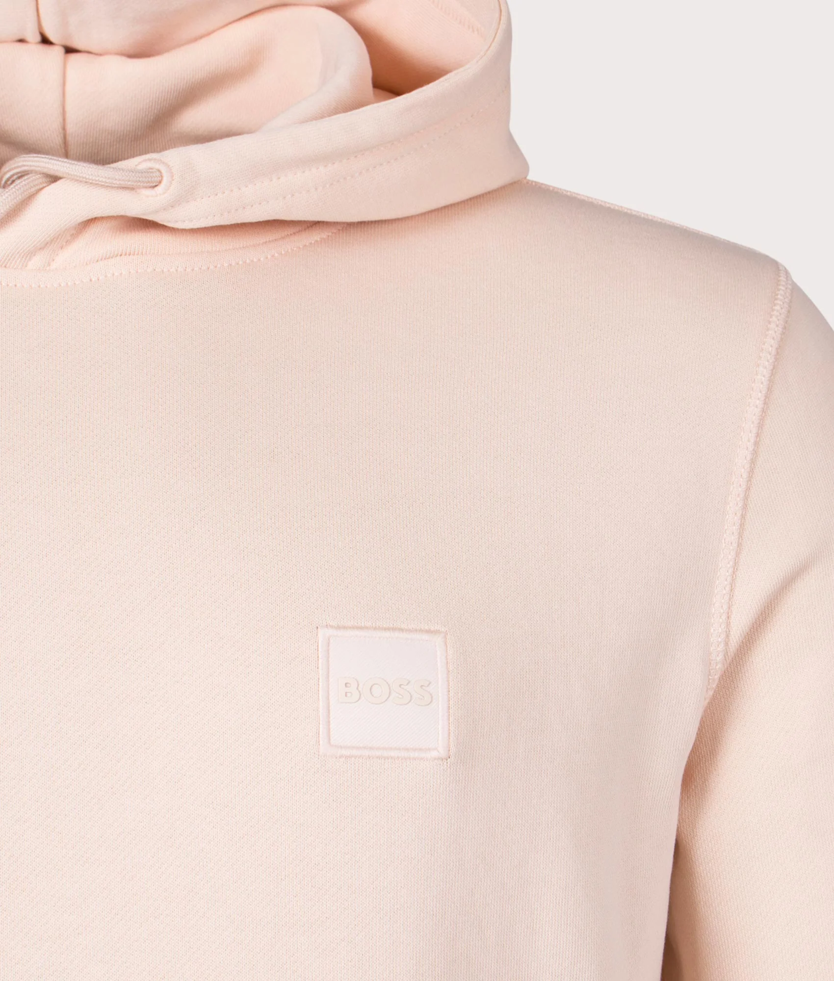 Regular Fit Wetalk Logo Patch Hoodie - Image 2