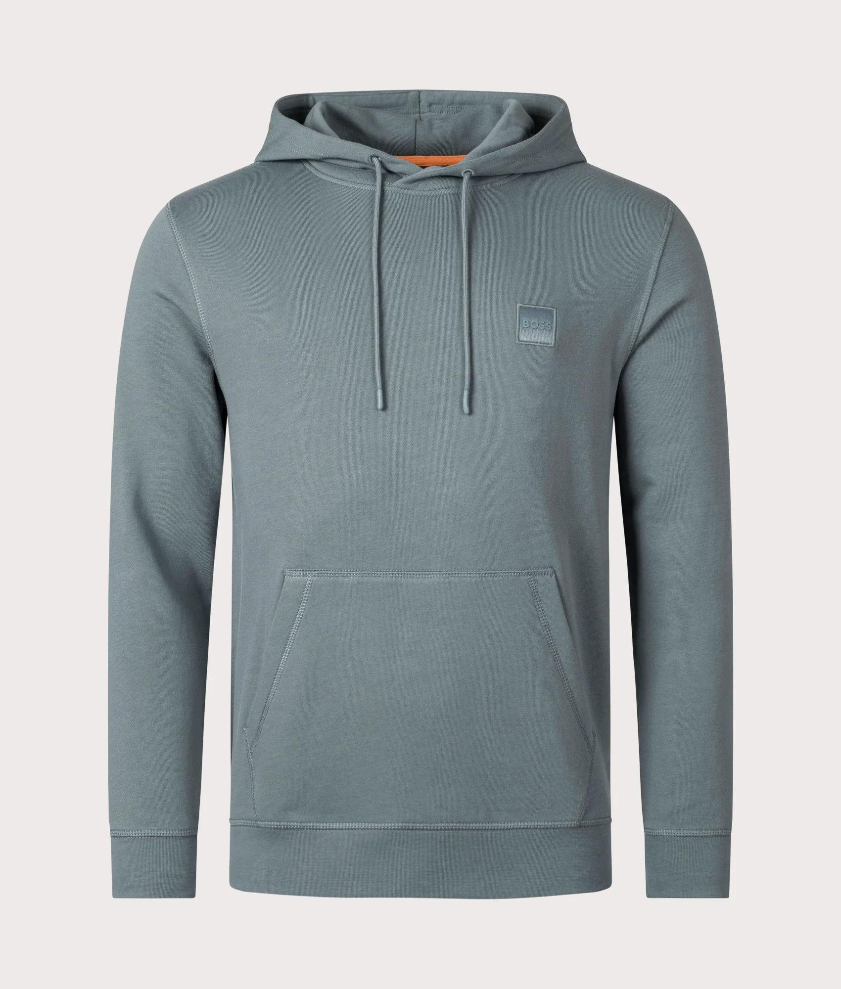 Regular Fit Wetalk Logo Patch Hoodie