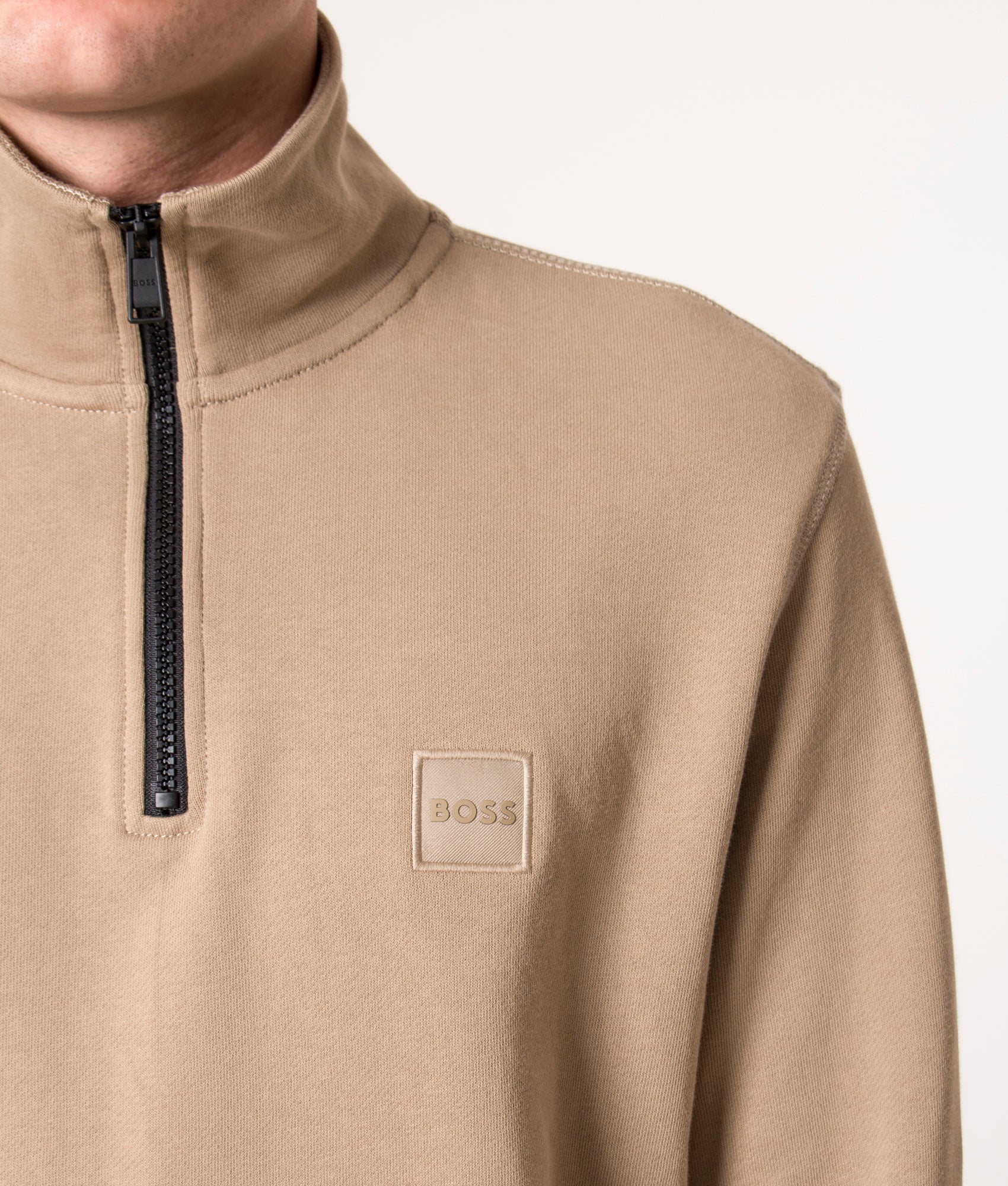 Regular Fit Zetrust Quarter Zip Sweatshirt - Image 2