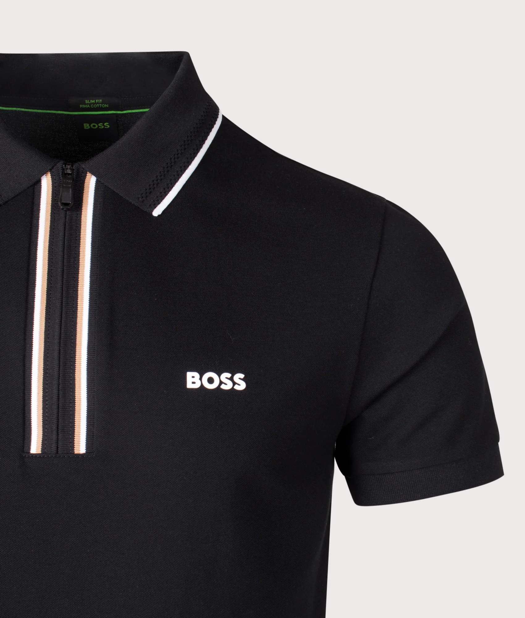 Zip Neck Philix Polo Shirt - Image 2