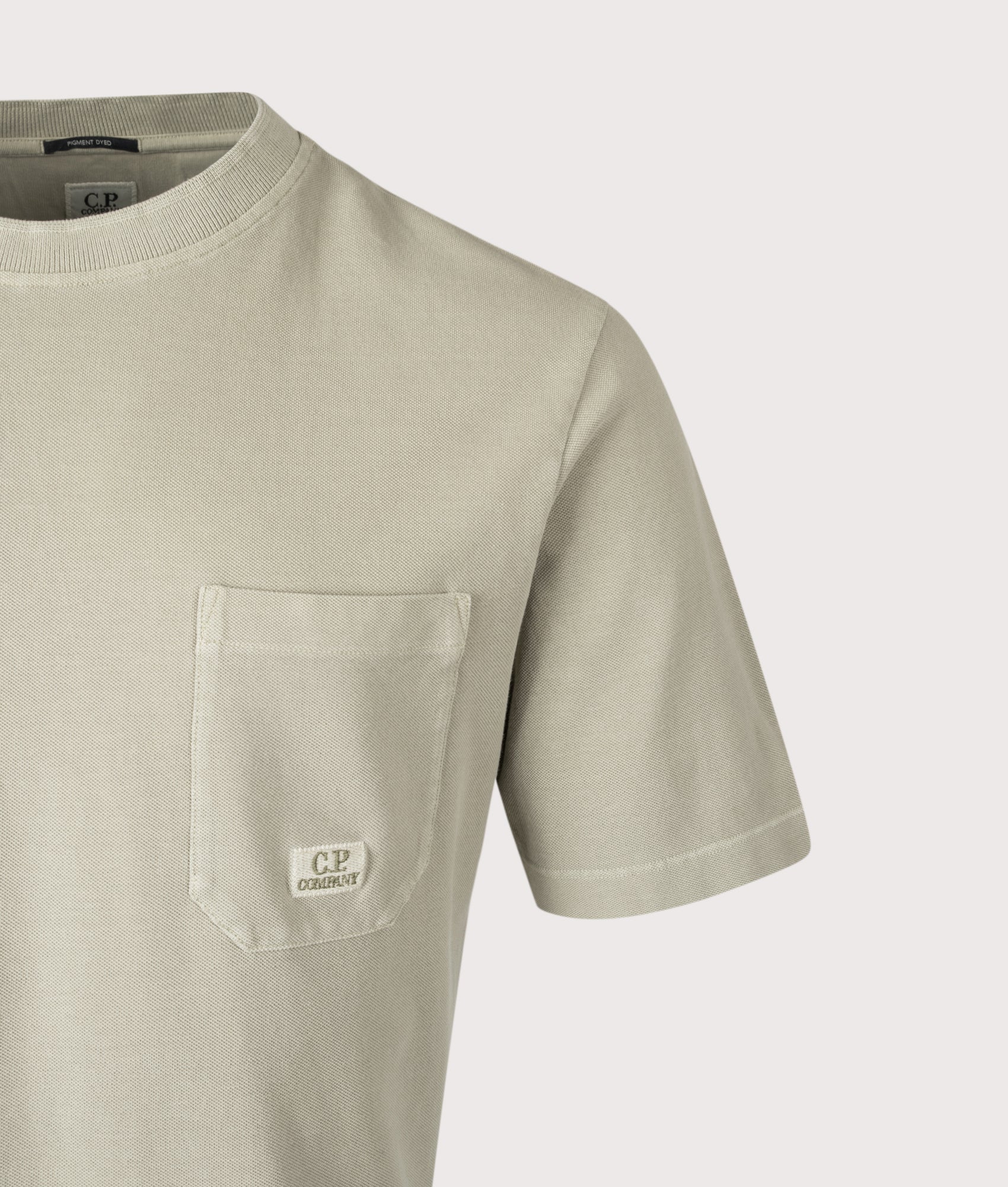 Piqué Pigment Dyed Pocket T-Shirt - Image 2