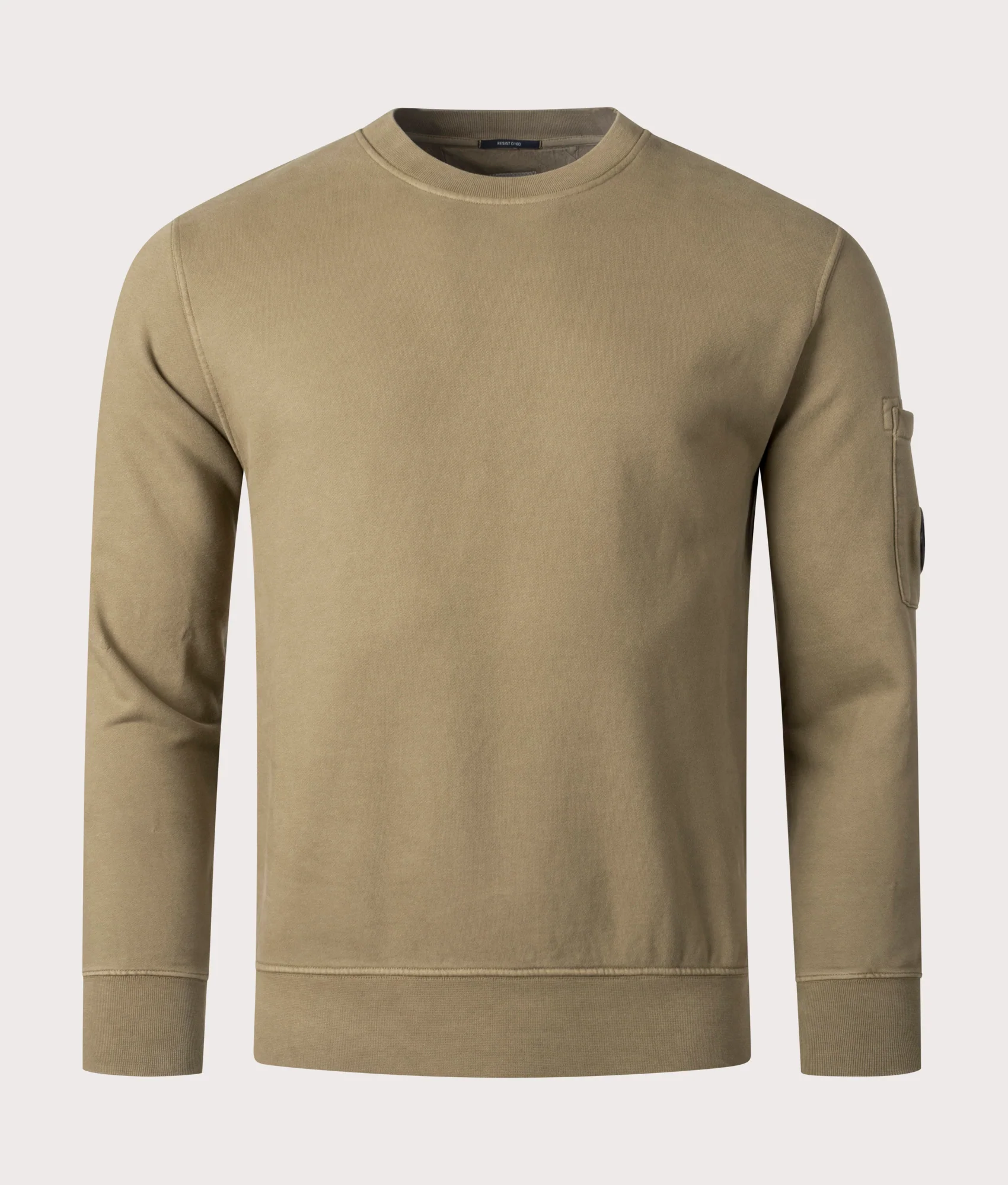 Brushed & Emerized Diagonal Fleece Lens Sweatshirt - Image 2