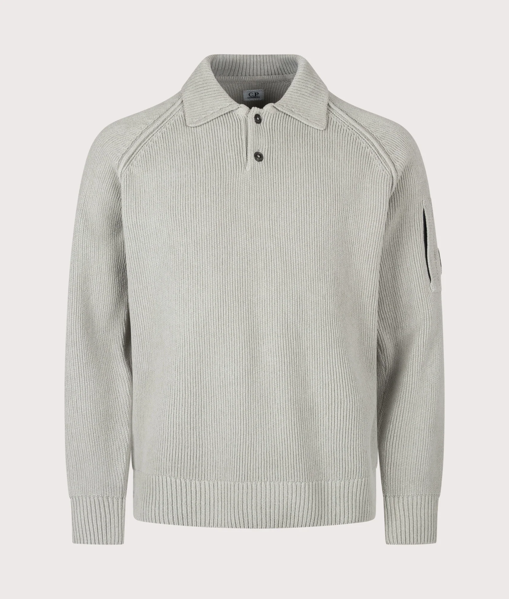 Chenille Cotton Polo Jumper - Image 4