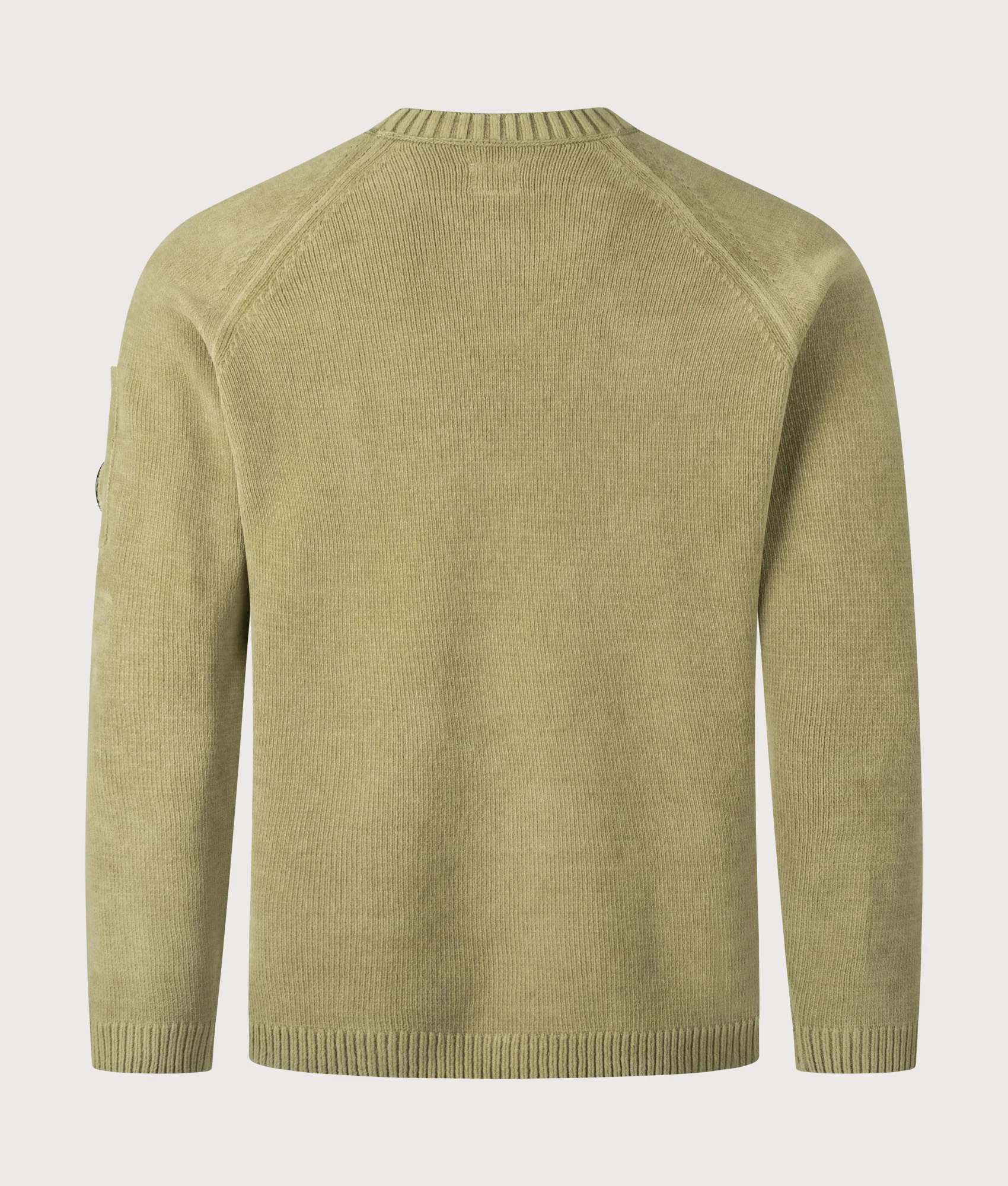 Cotton Chenille Crewneck Lens Jumper - Image 4