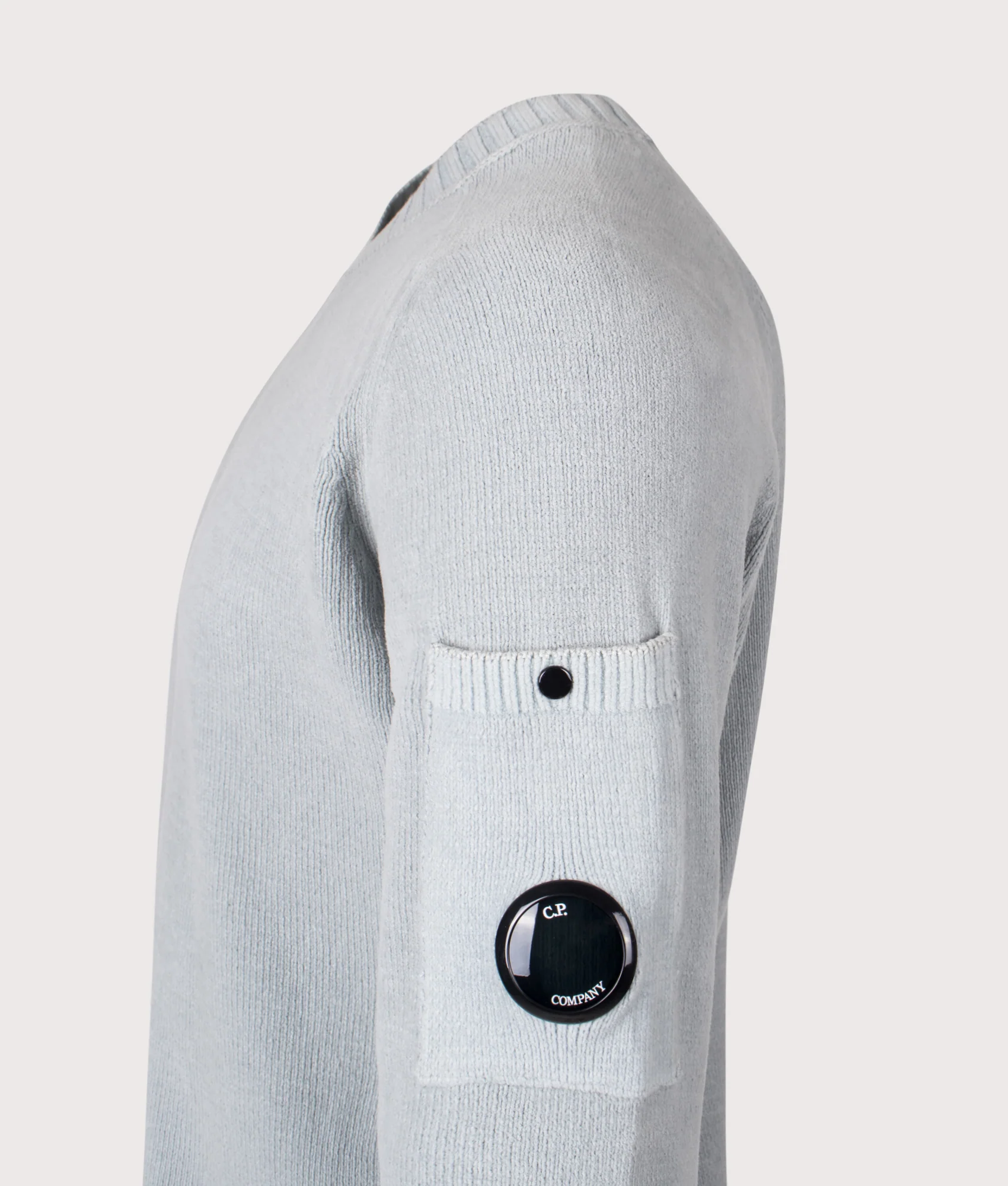 Cotton Chenille Crewneck Lens Jumper - Image 2
