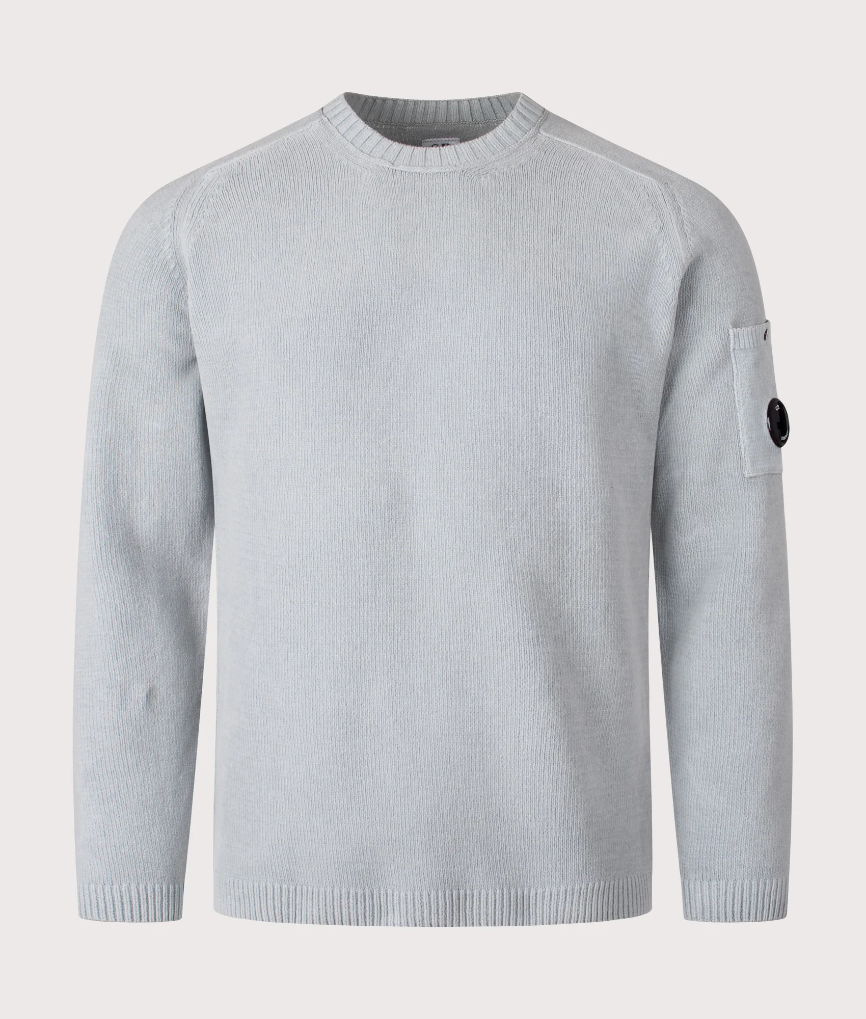 Cotton Chenille Crewneck Lens Jumper - Image 3