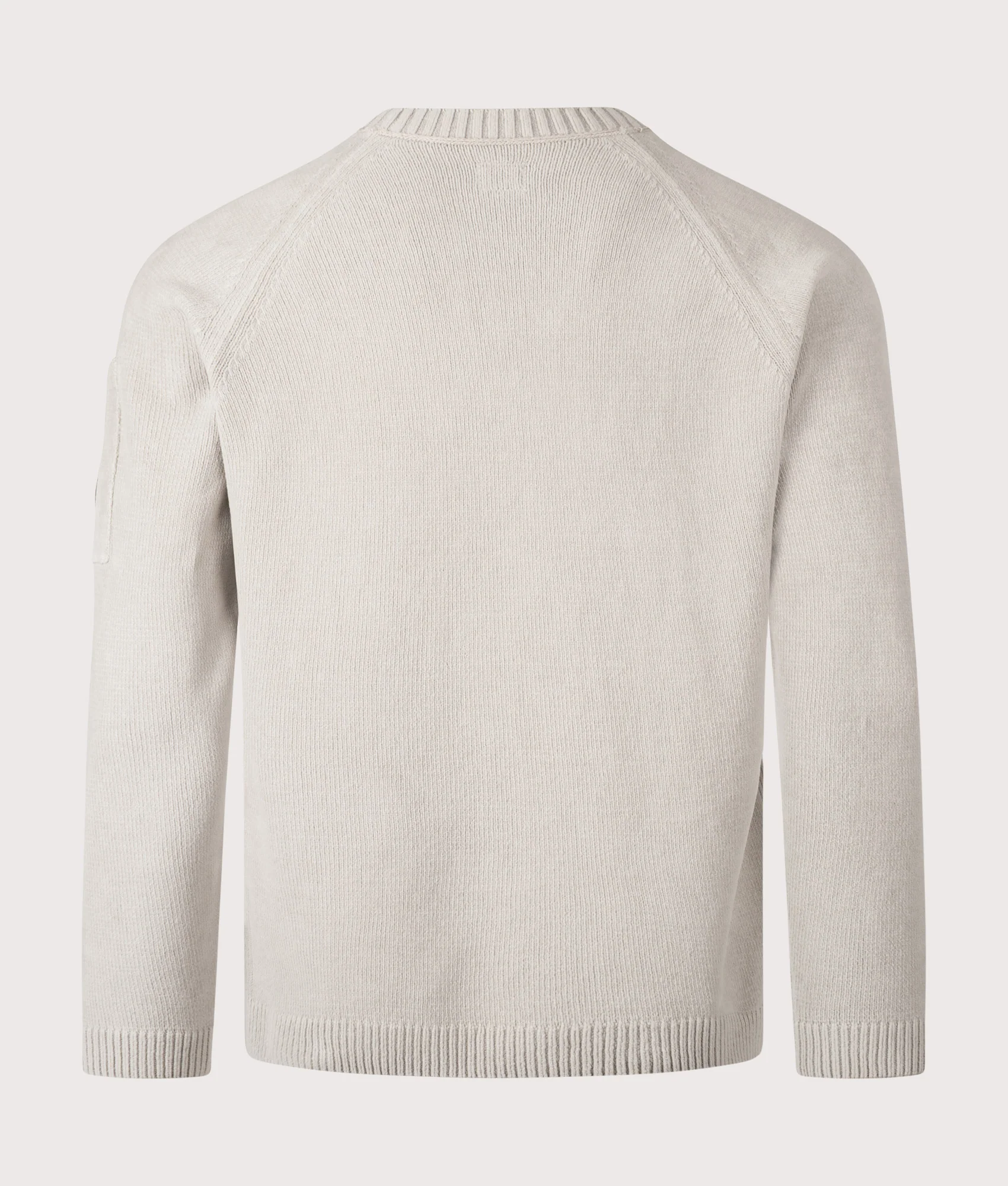 Cotton Chenille Crewneck Lens Jumper - Image 4