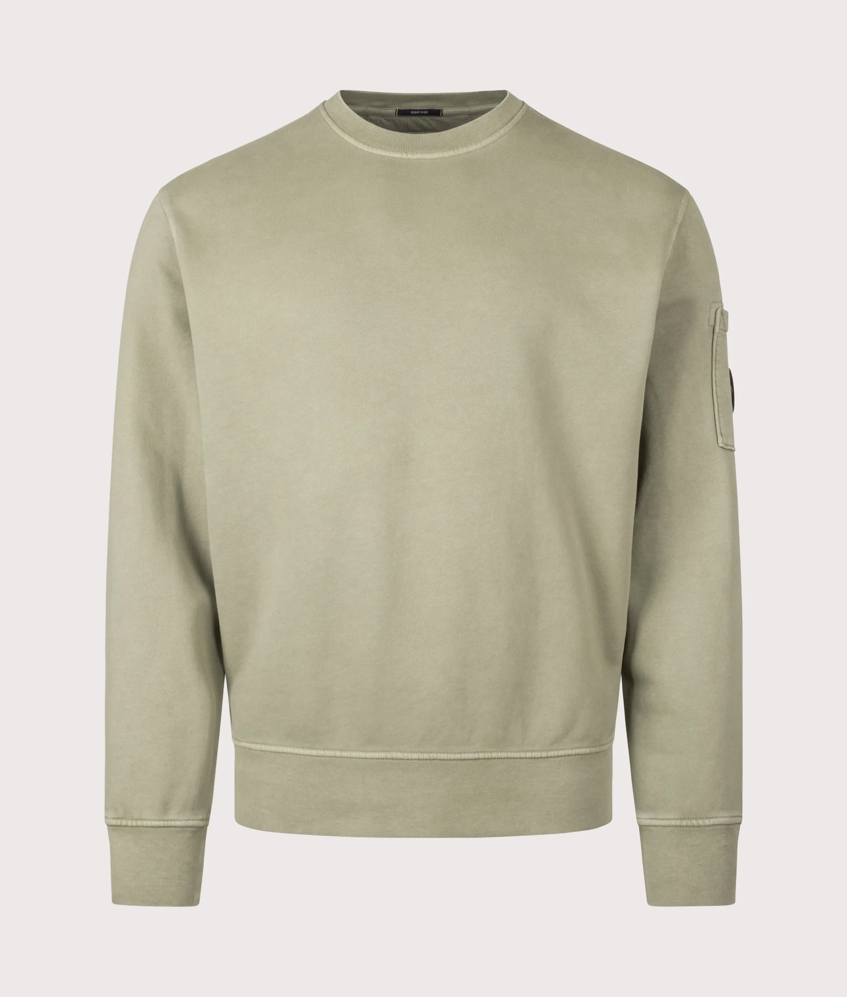 Diagonal Fleece Crewneck Lens Sweatshirt - Image 3