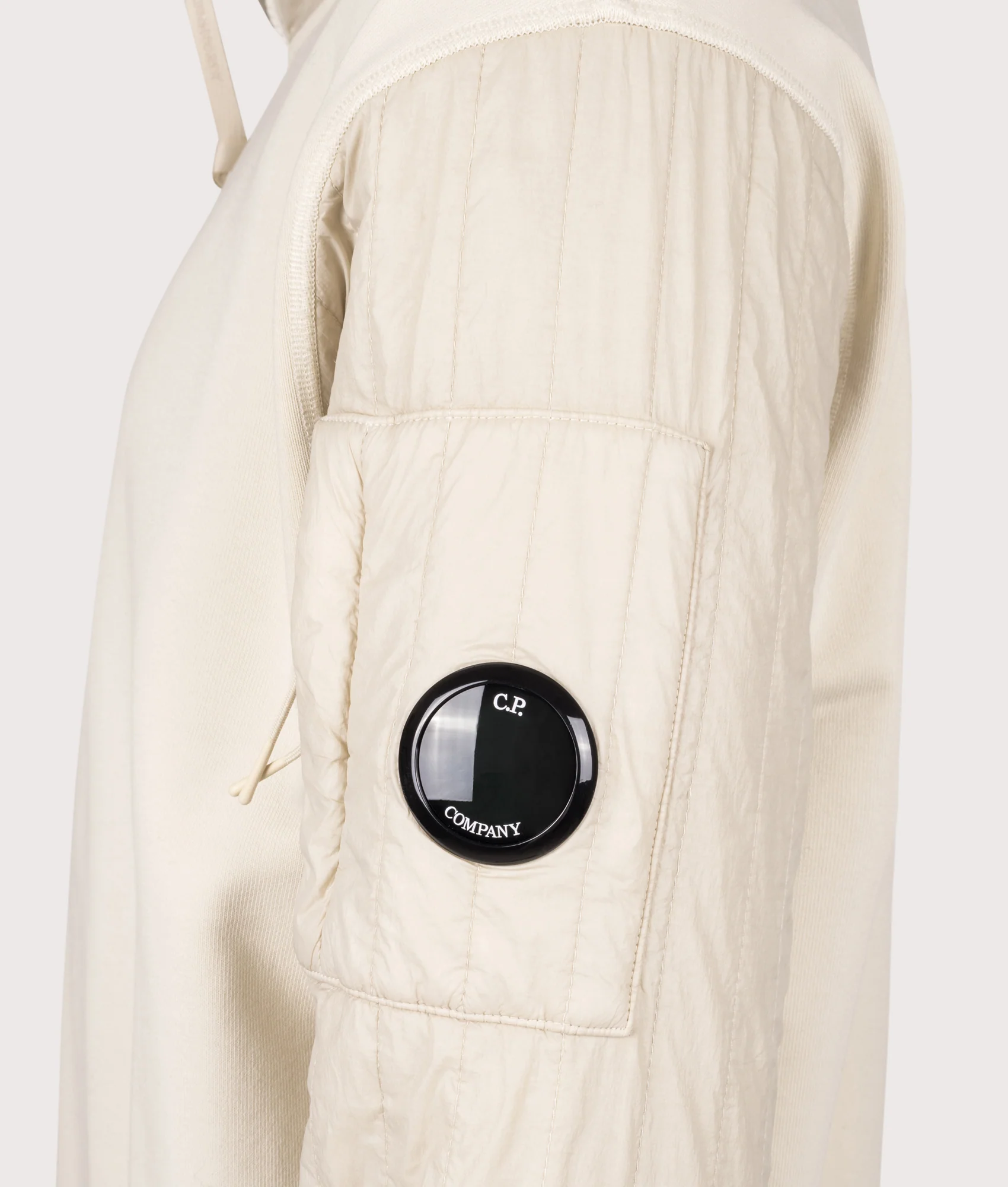 Diagonal Raised Fleece Quarter Zip Sweatshirt - Image 2