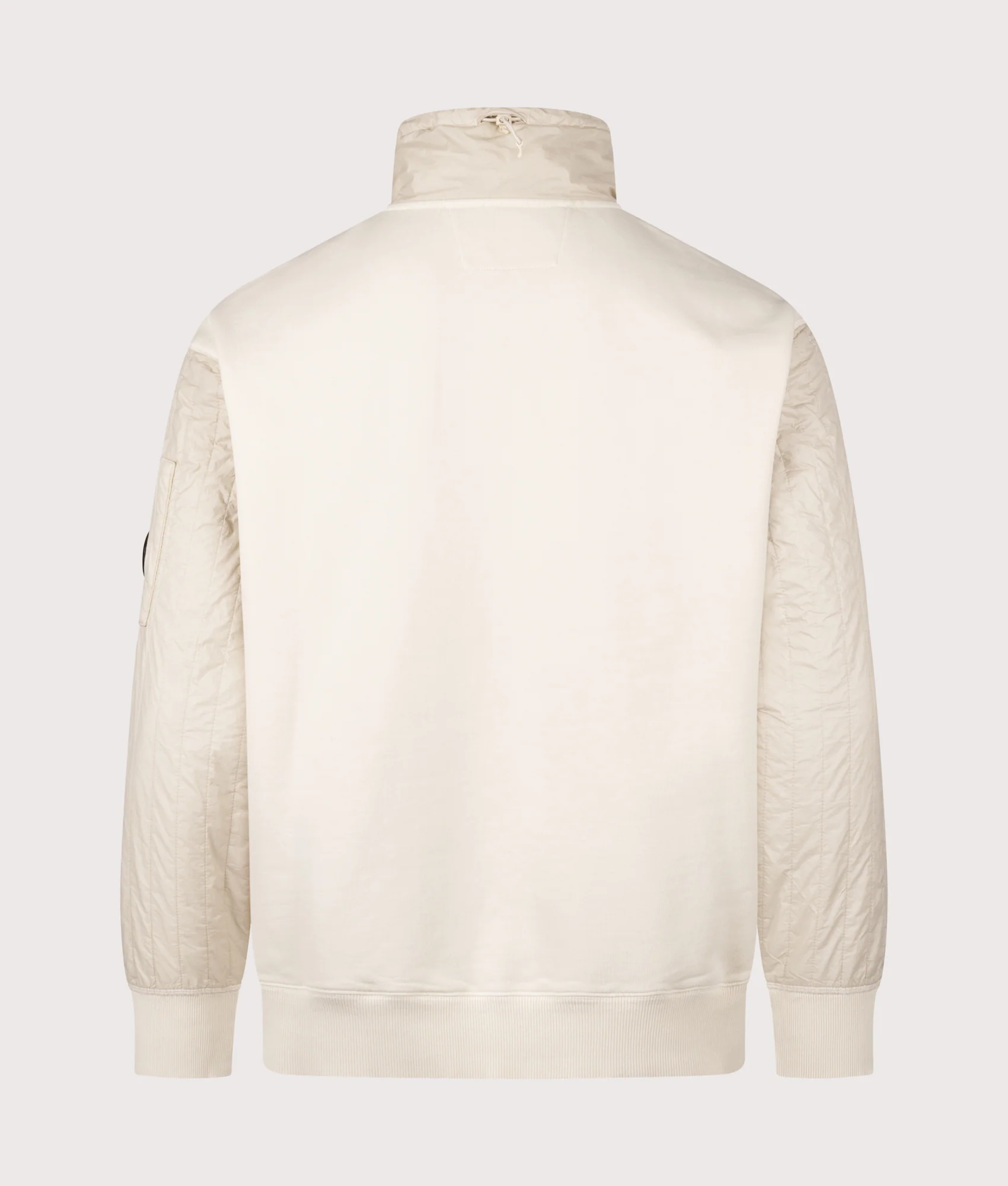 Diagonal Raised Fleece Quarter Zip Sweatshirt - Image 4