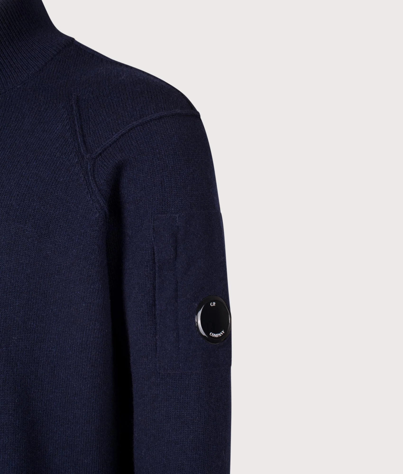 Lambswool GRS Quarter Zip Jumper - Image 2
