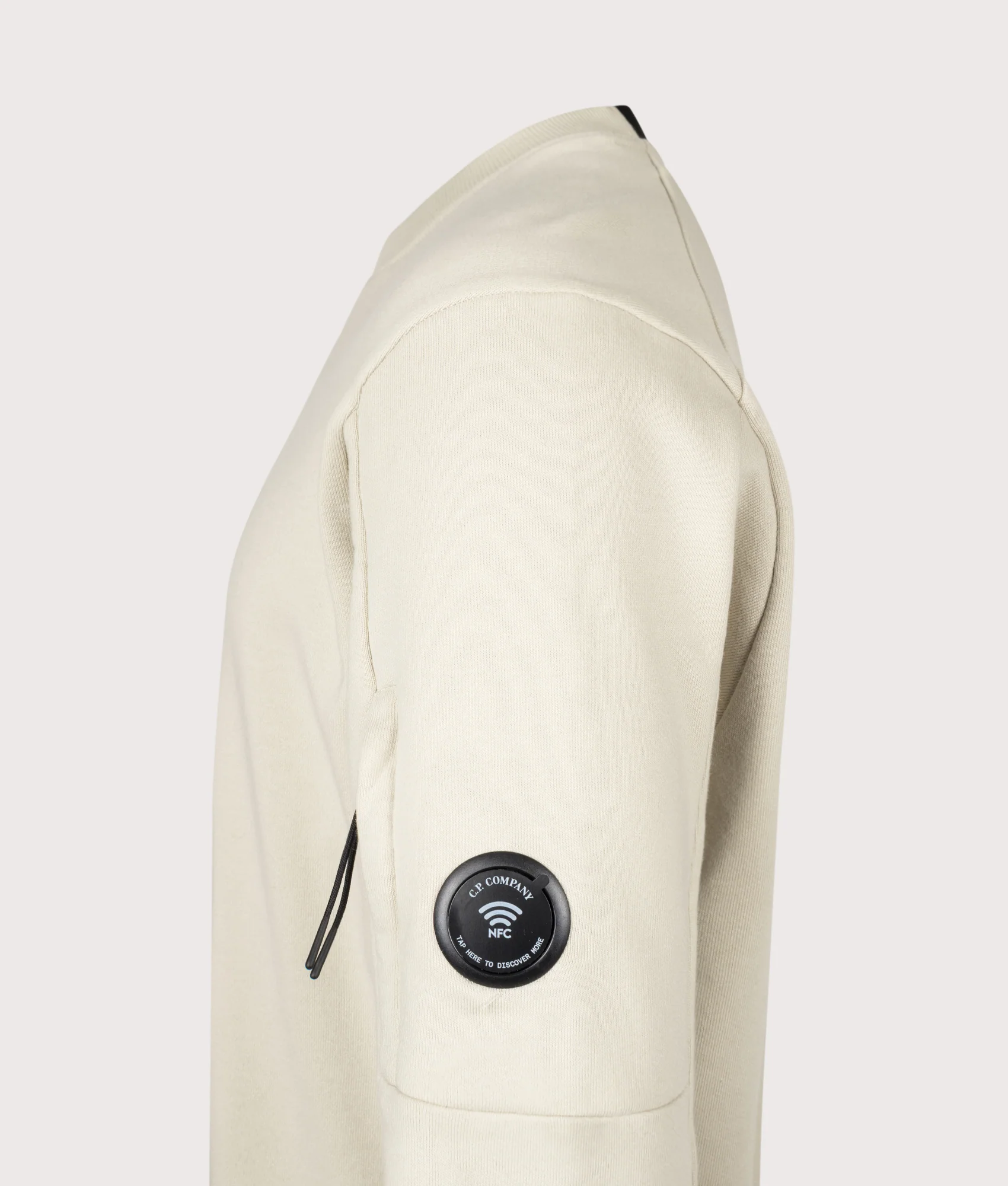 Diagonal Raised Fleece Crewneck Lens Sweatshirt - Image 3