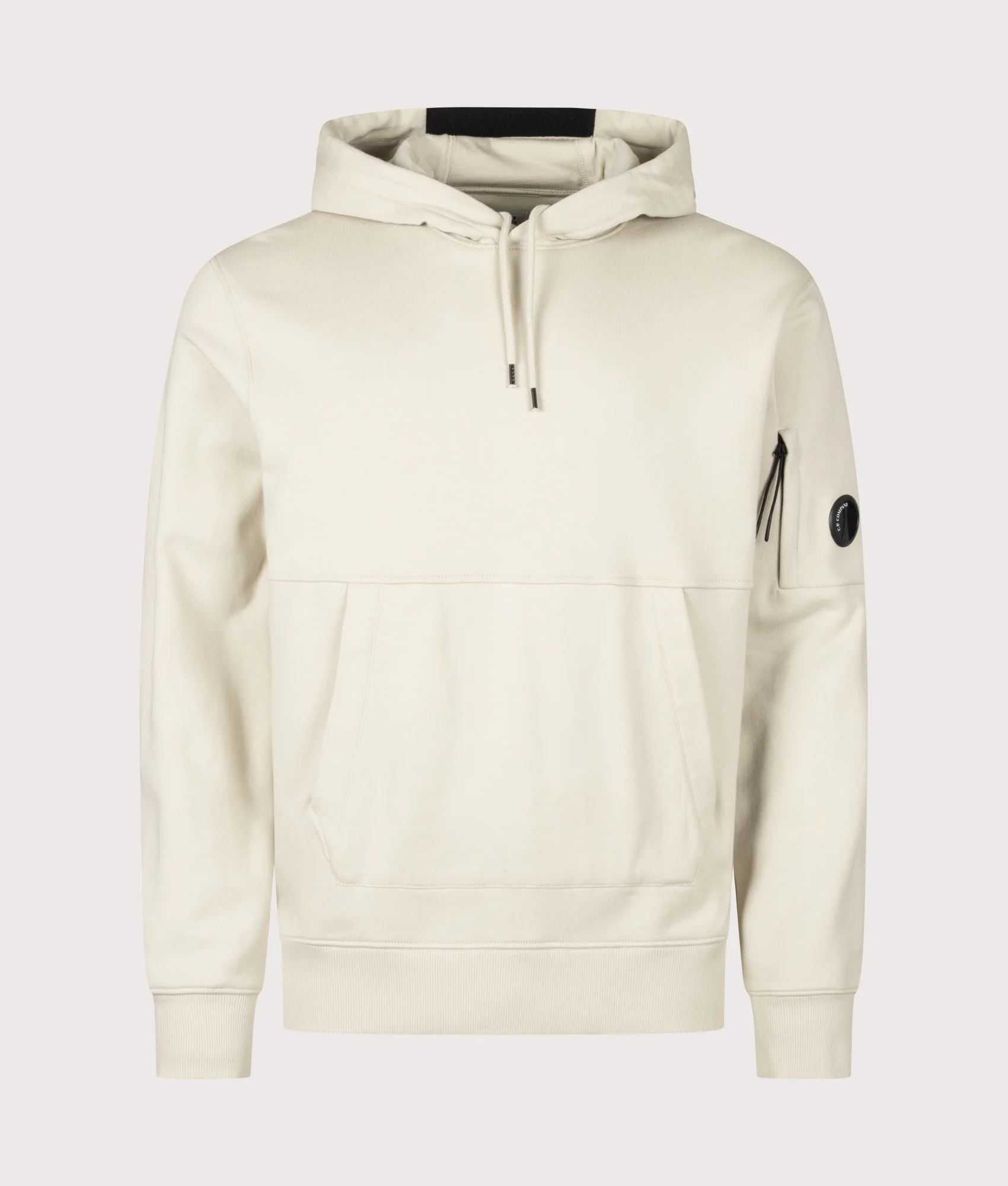 Diagonal Raised Fleece Lens Hoodie - Image 5