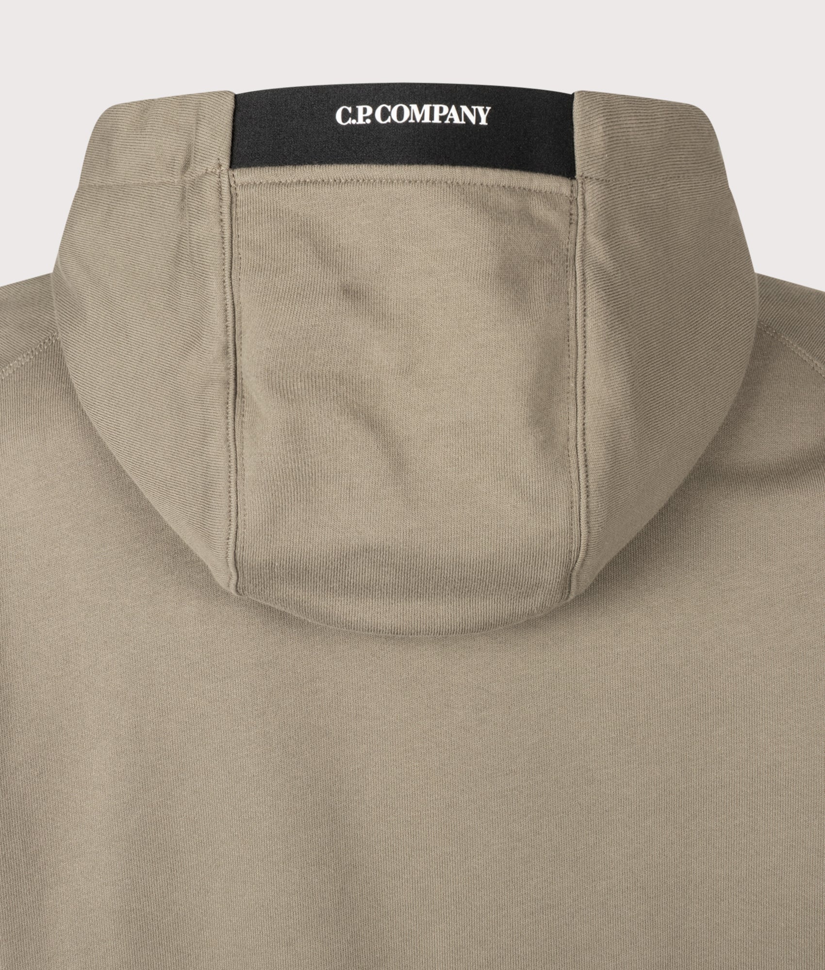 Diagonal Raised Fleece Lens Hoodie - Image 4