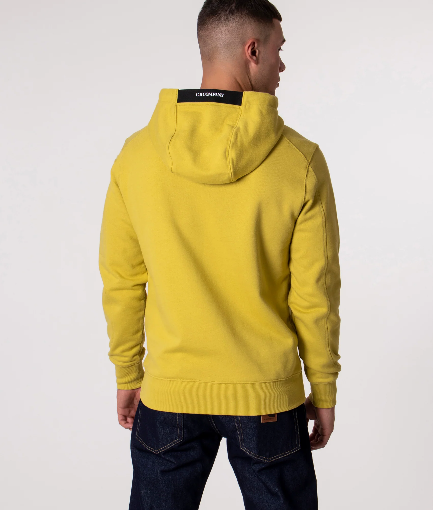 Diagonal Raised Fleece Hoodie - Image 5