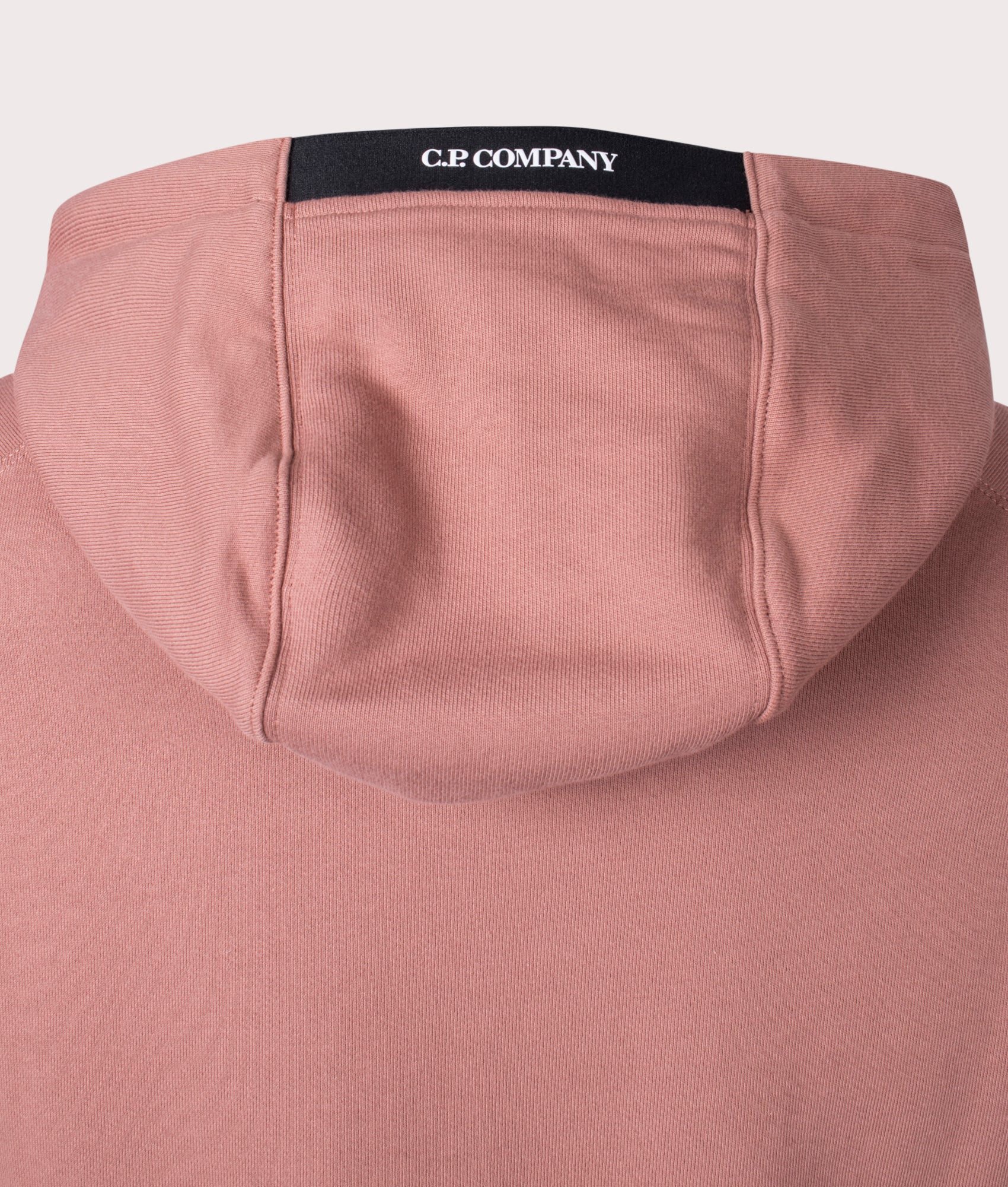 Diagonal Raised Fleece Lens Hoodie - Image 5