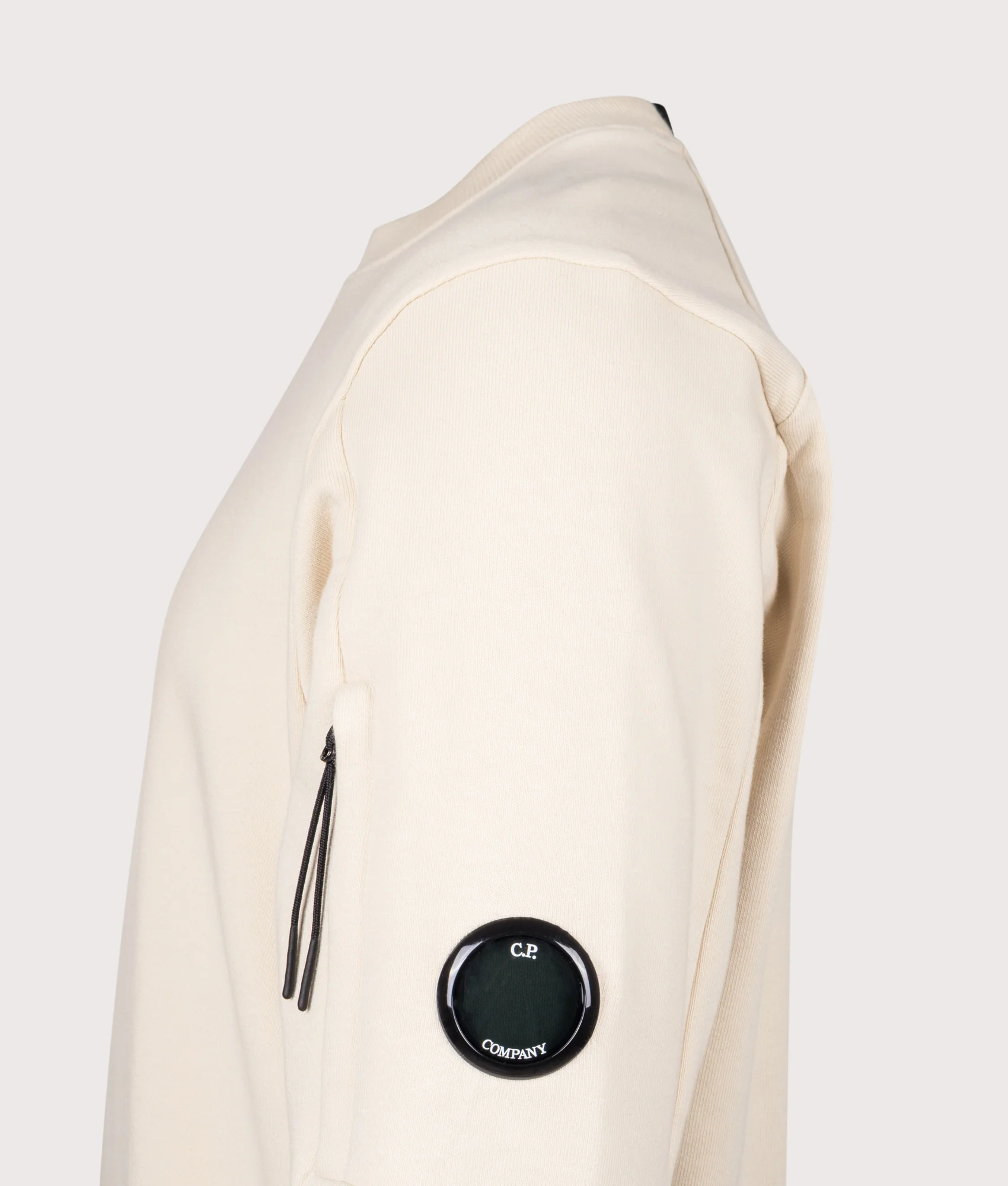 Diagonal Raised Fleece Lens Sweatshirt - Image 3