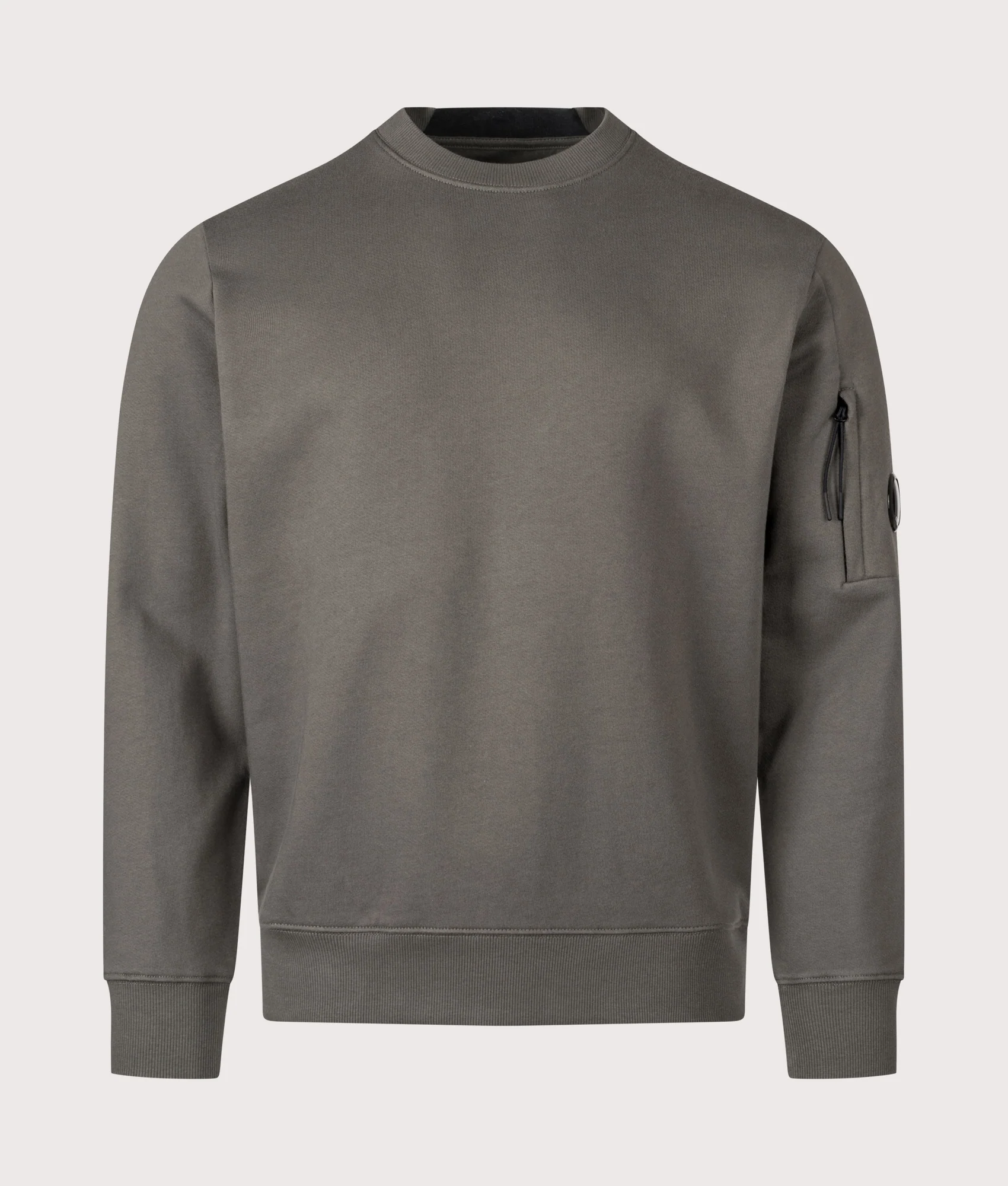 Diagonal Raised Fleece Lens Sweatshirt - Image 4