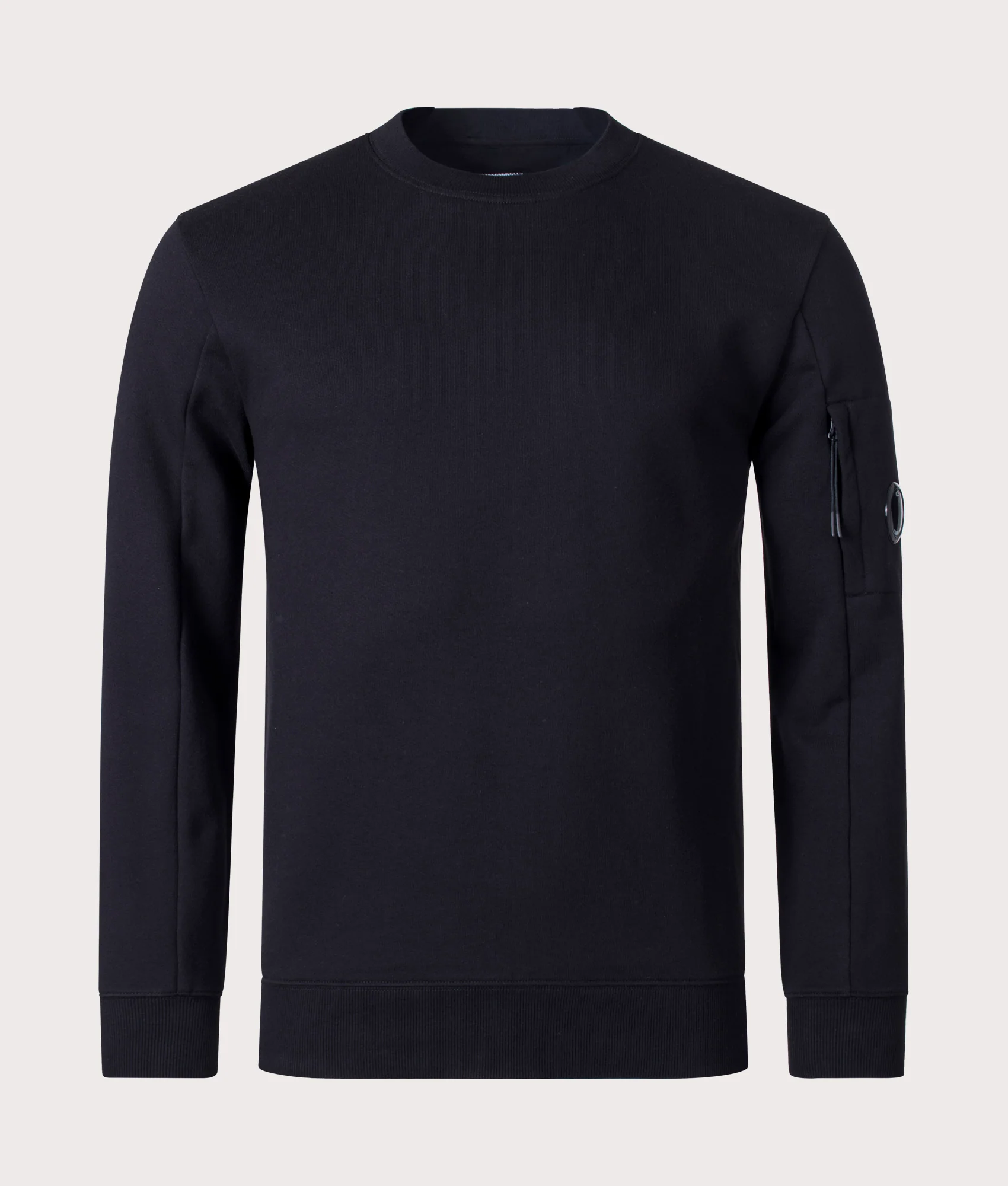 Diagonal Raised Fleece Lens Sweatshirt - Image 3