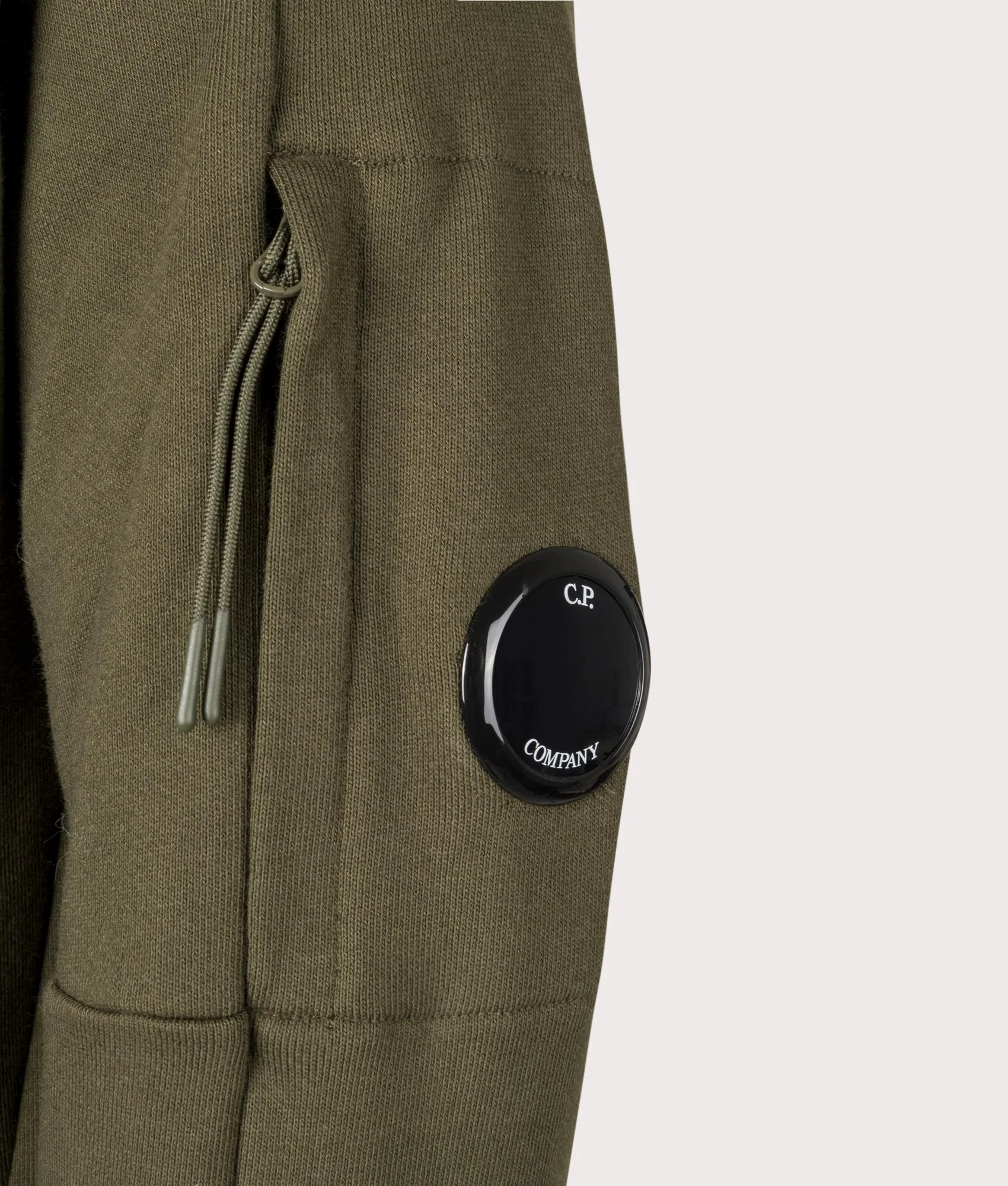 Diagonal Raised Fleece Quarter Zip Sweatshirt - Image 2