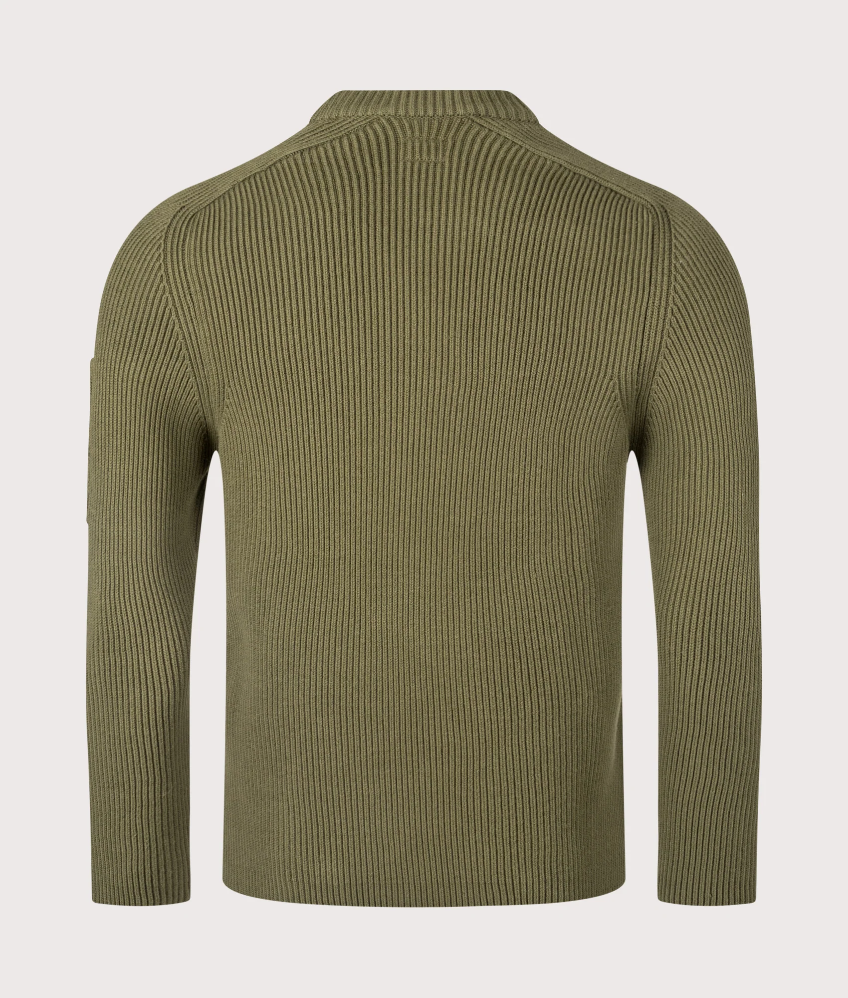 Full Rib Crewneck Lens Jumper - Image 5