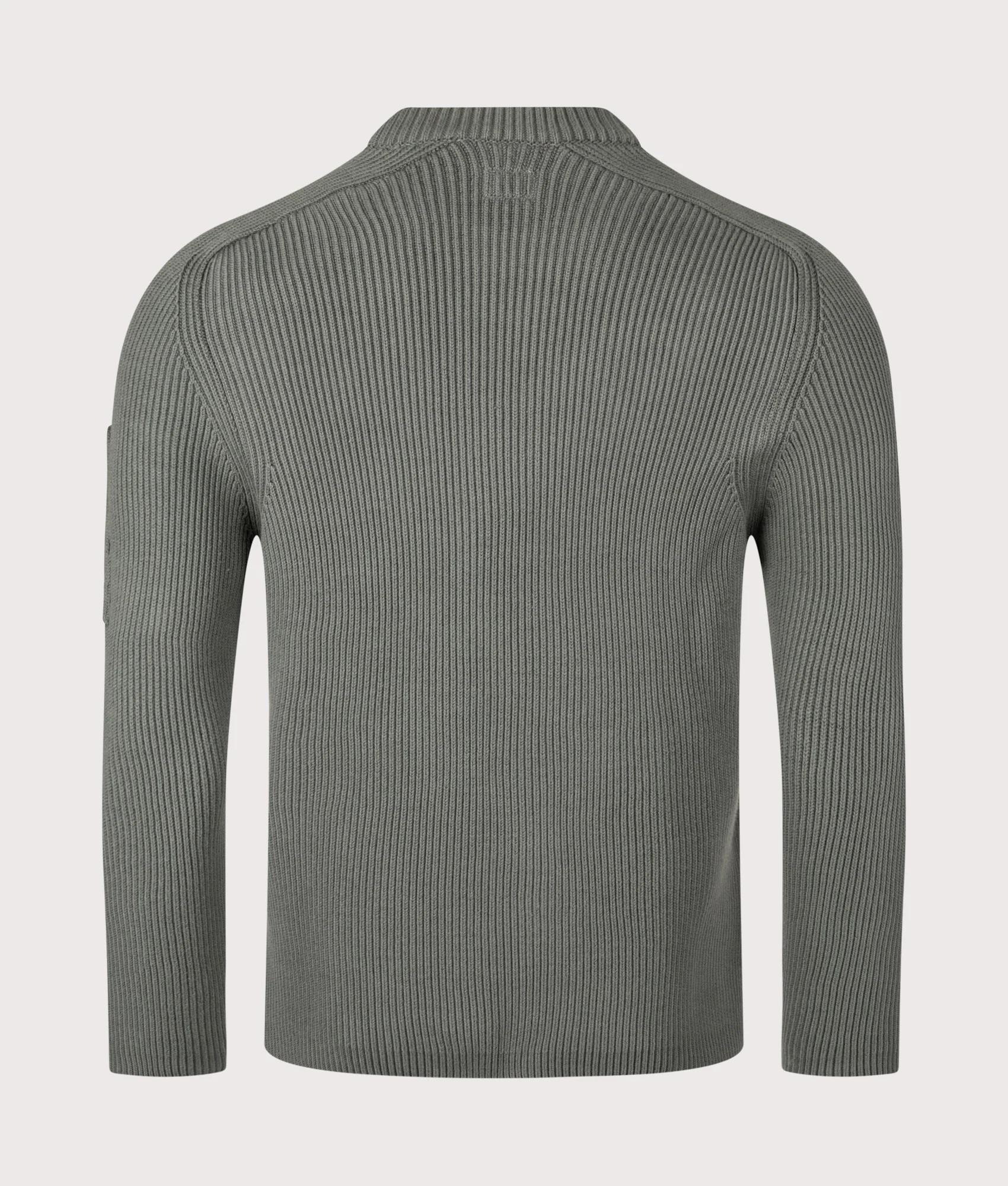 Full Rib Crewneck Lens Jumper - Image 4
