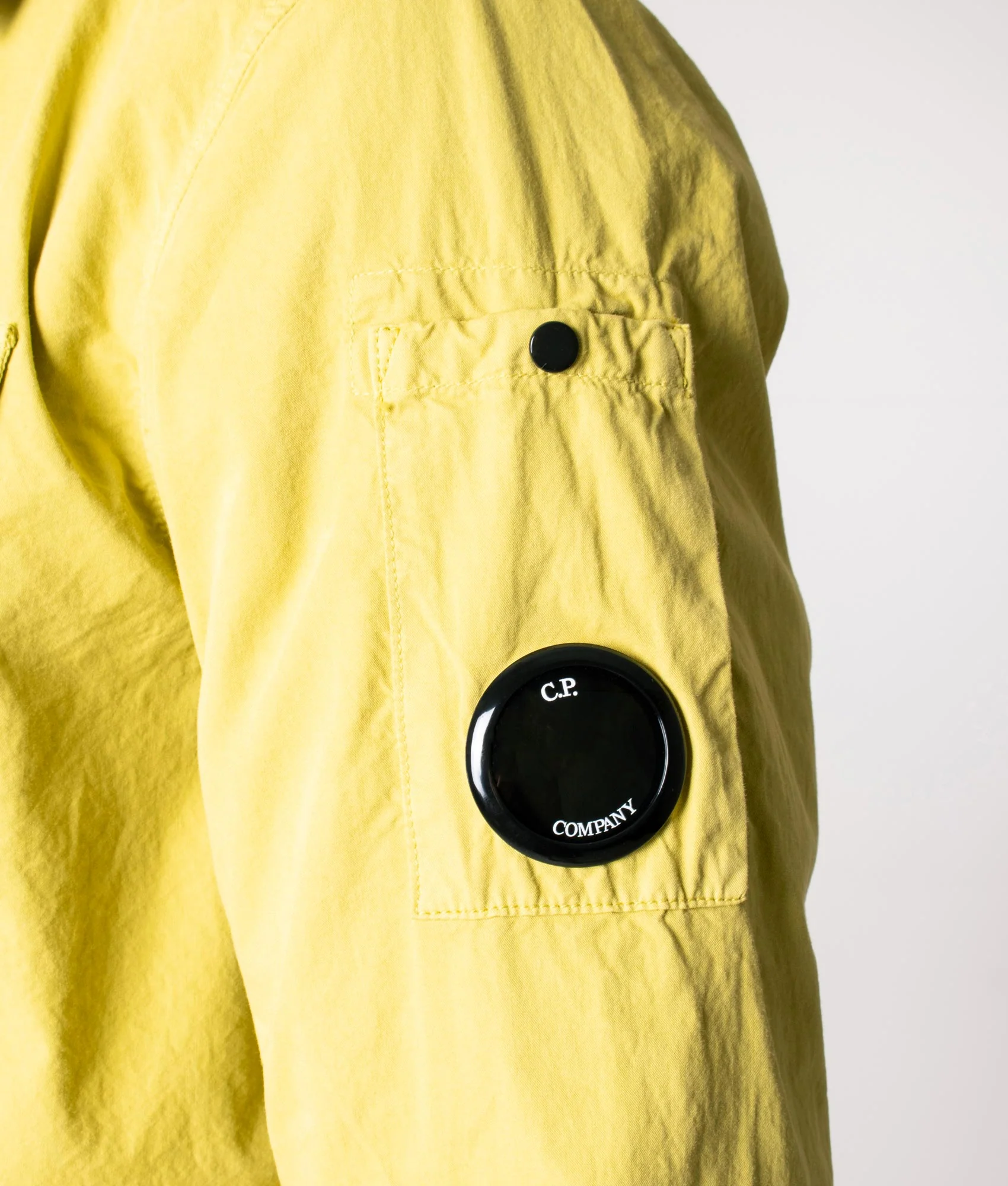 Zip Through Gabardine Overshirt - Image 2