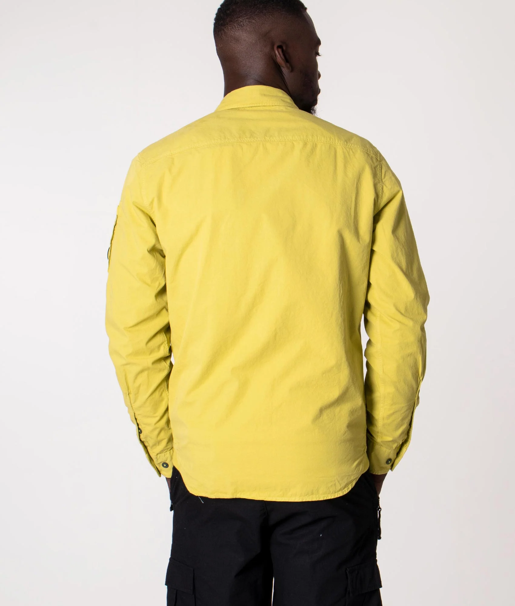 Zip Through Gabardine Overshirt - Image 5