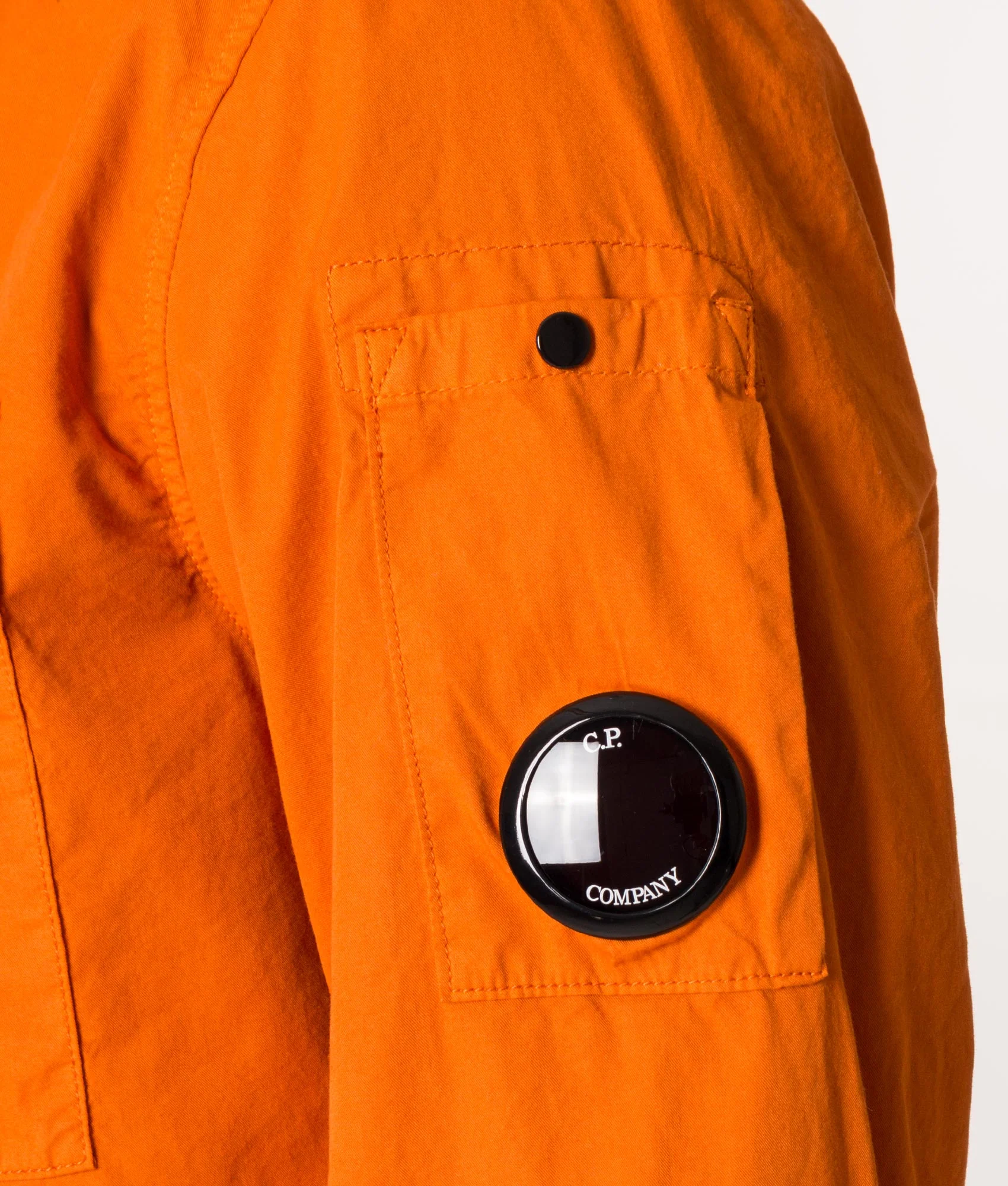 Zip Through Gabardine Overshirt - Image 2