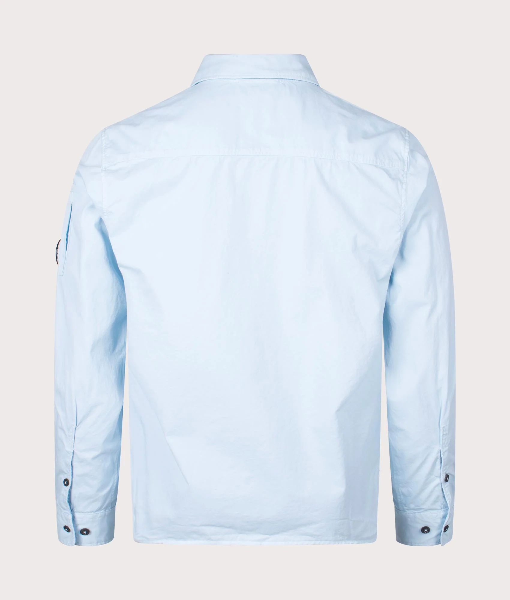 Gabardine Zipped Overshirt - Image 4