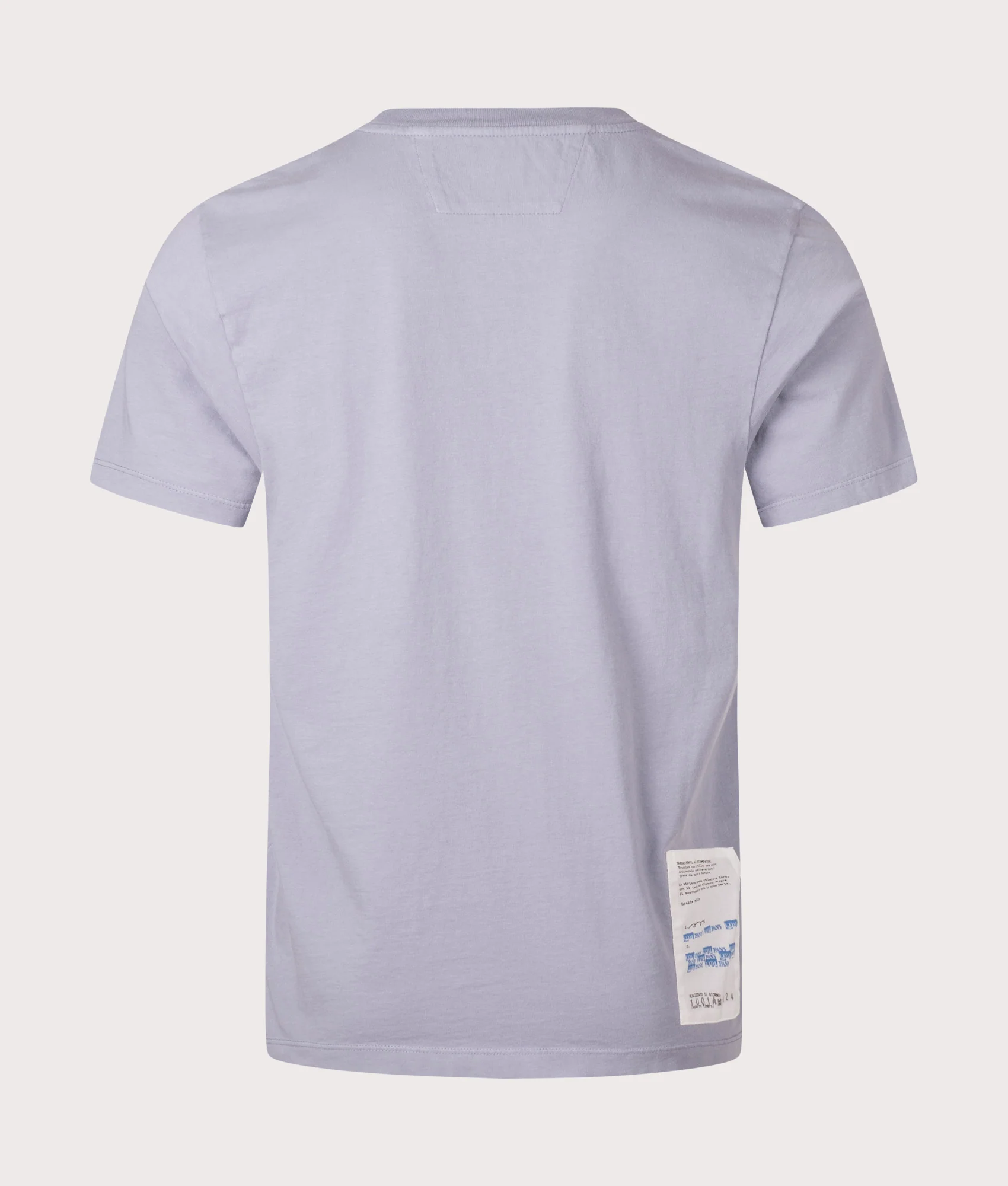 Hand Printed Horizontal Logo T-Shirt - Image 4