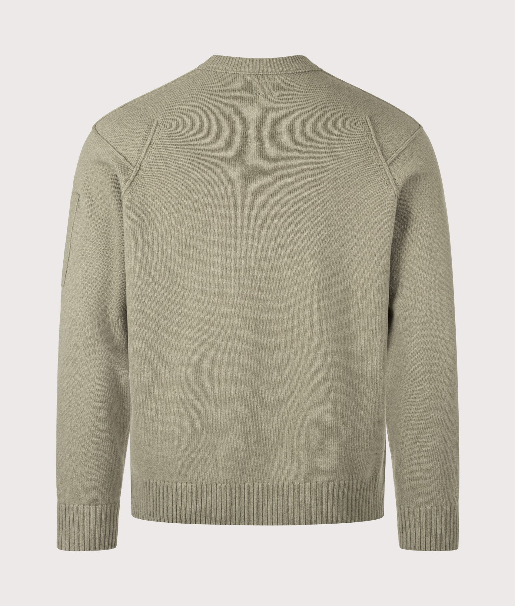 Lambswool GRS Crewneck Lens Jumper - Image 5