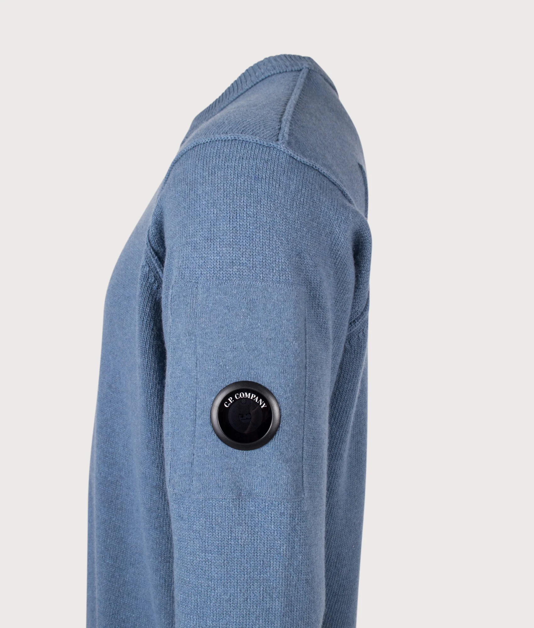 Lambswool GRS Crewneck Lens Jumper - Image 2