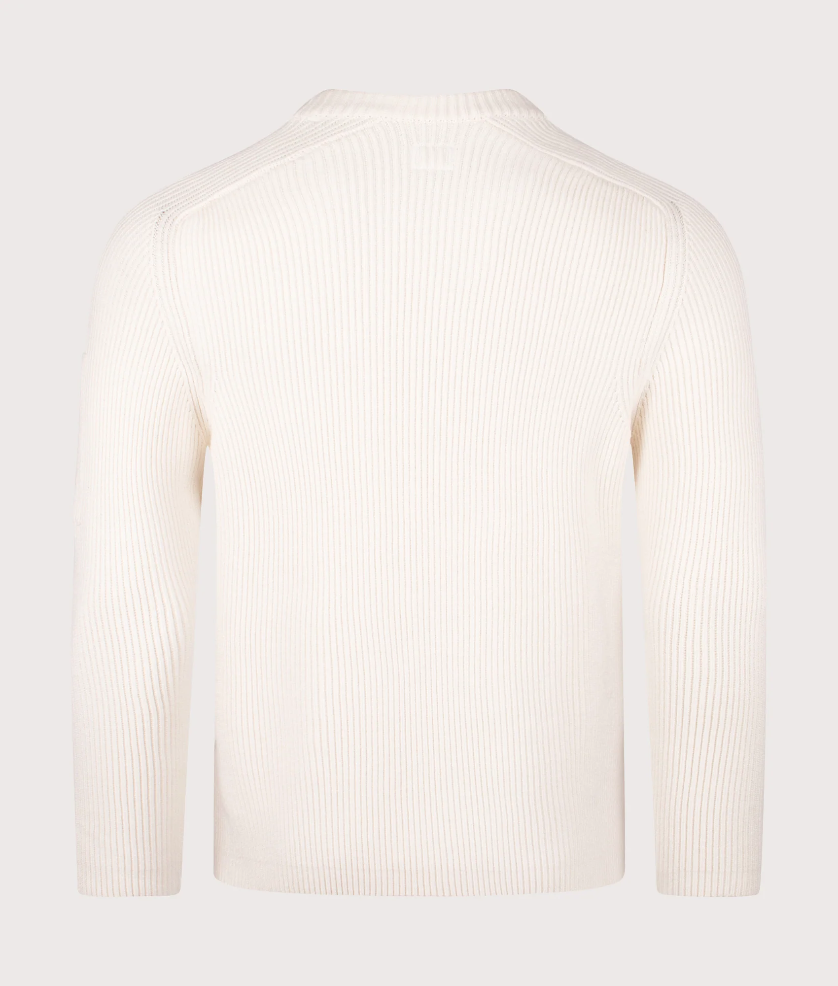 Lens Ribbed Crew Neck Jumper - Image 4