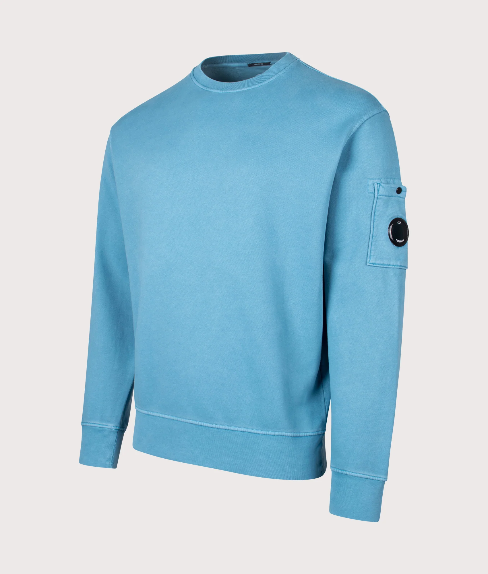 Diagonal Fleece Crewneck Lens Sweatshirt