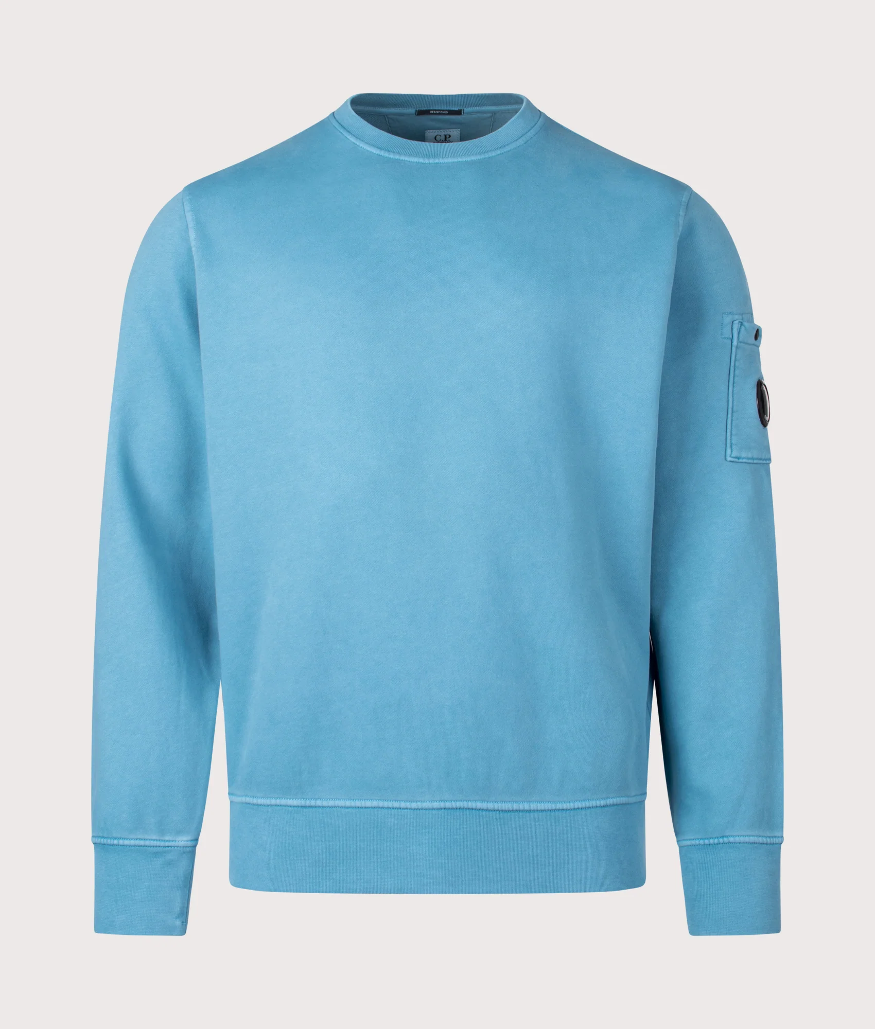Diagonal Fleece Crewneck Lens Sweatshirt - Image 3
