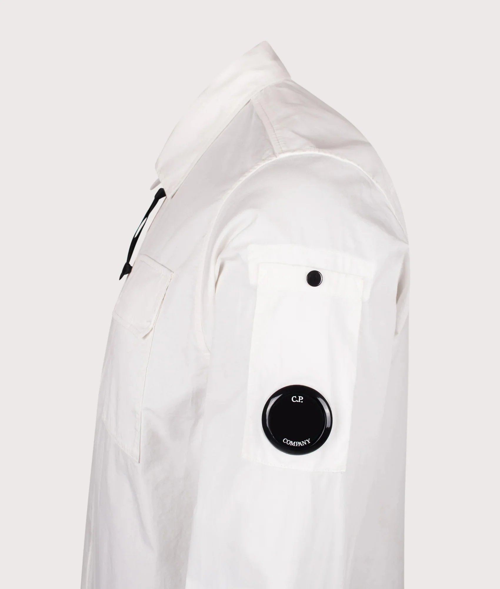 Organic Gabardine Zipped Lens Overshirt - Image 2