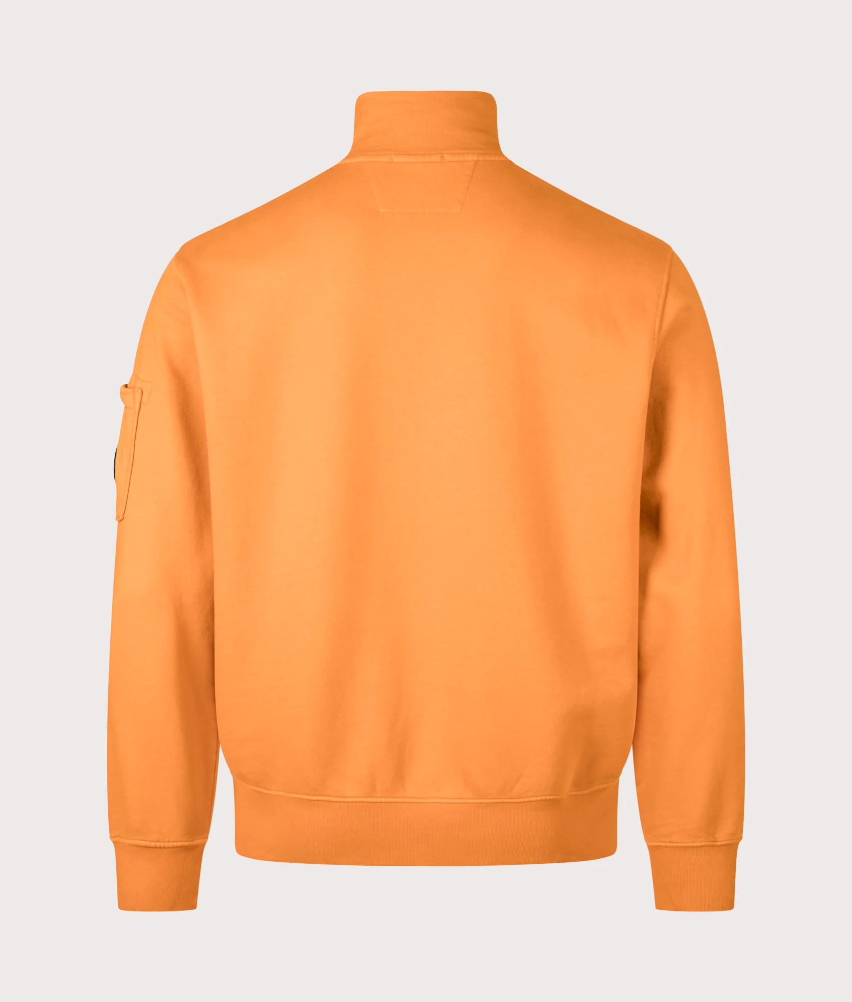 Diagonal Fleece Quarter Zip Sweatshirt - Image 4